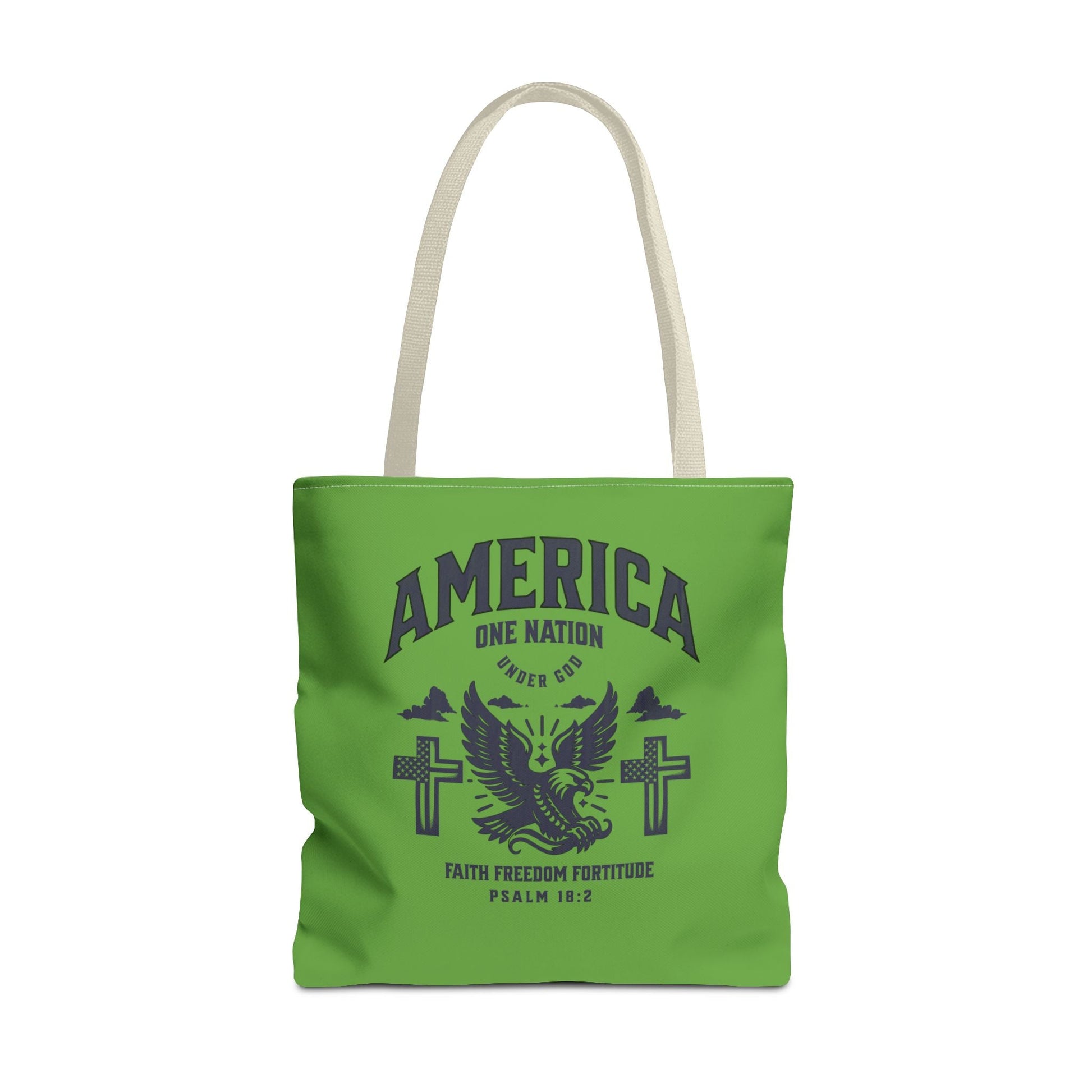 ⭐ America Faith Tote Bag – Bold Patriotic & Faith Statement | Bags – GodSpeed Threads