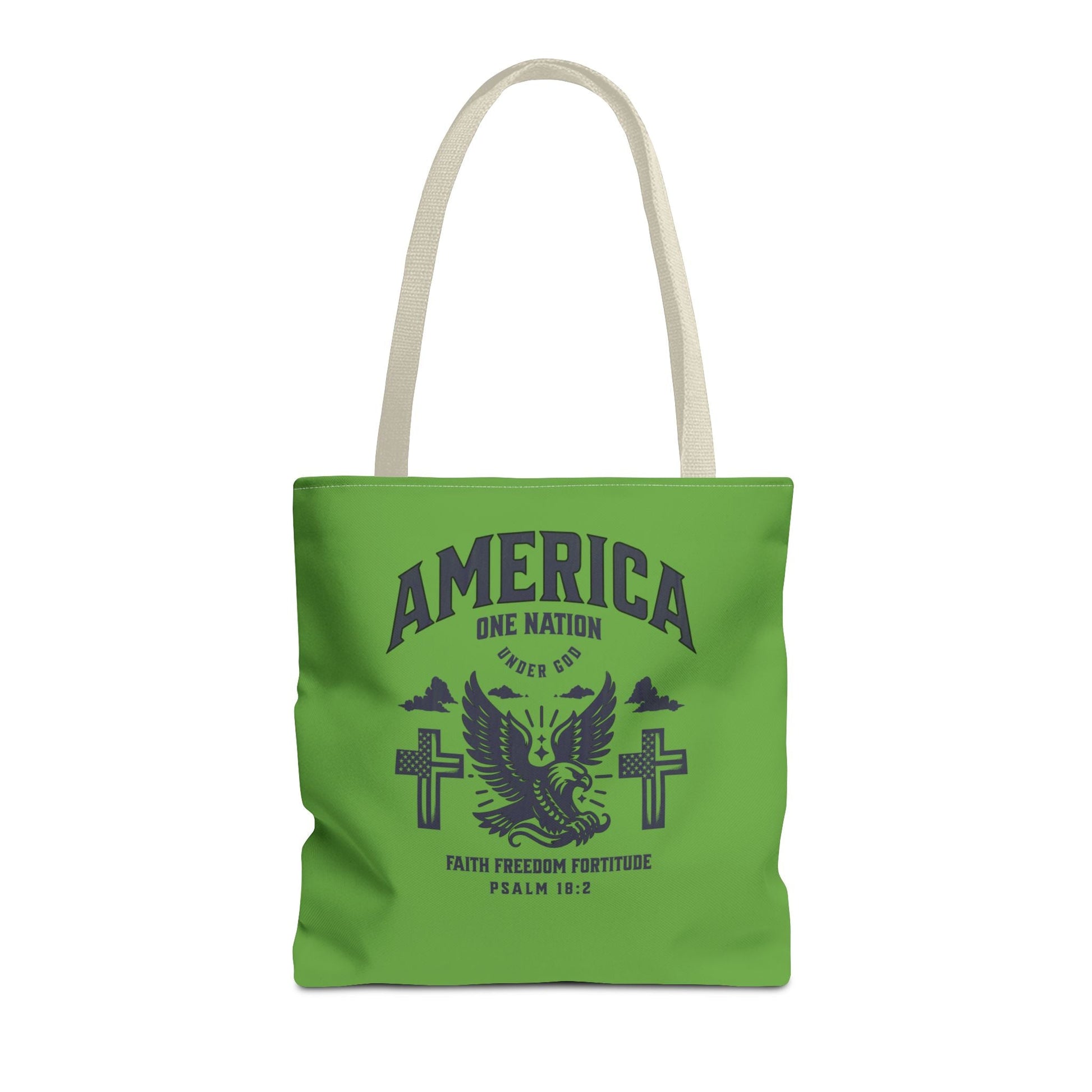 ⭐ America Faith Tote Bag – Bold Patriotic & Faith Statement | Bags – GodSpeed Threads