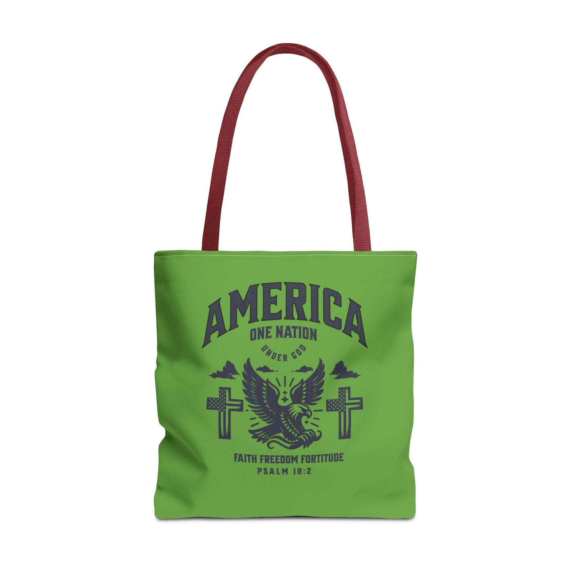 ⭐ America Faith Tote Bag – Bold Patriotic & Faith Statement | Bags – GodSpeed Threads