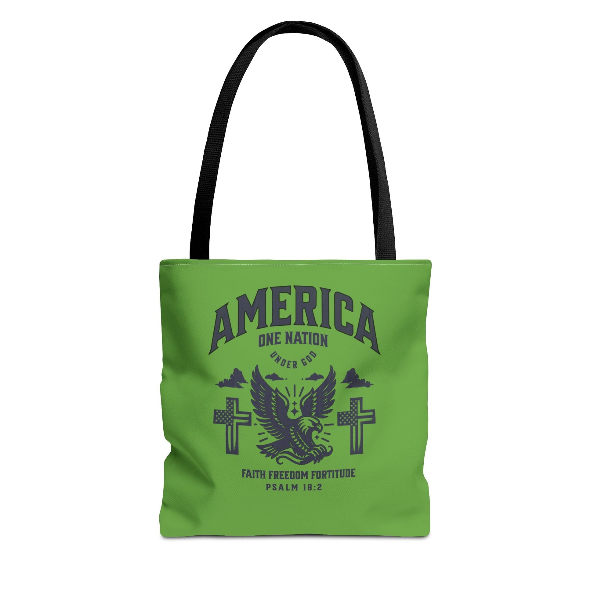⭐ America Faith Tote Bag – Bold Patriotic & Faith Statement | Bags – GodSpeed Threads