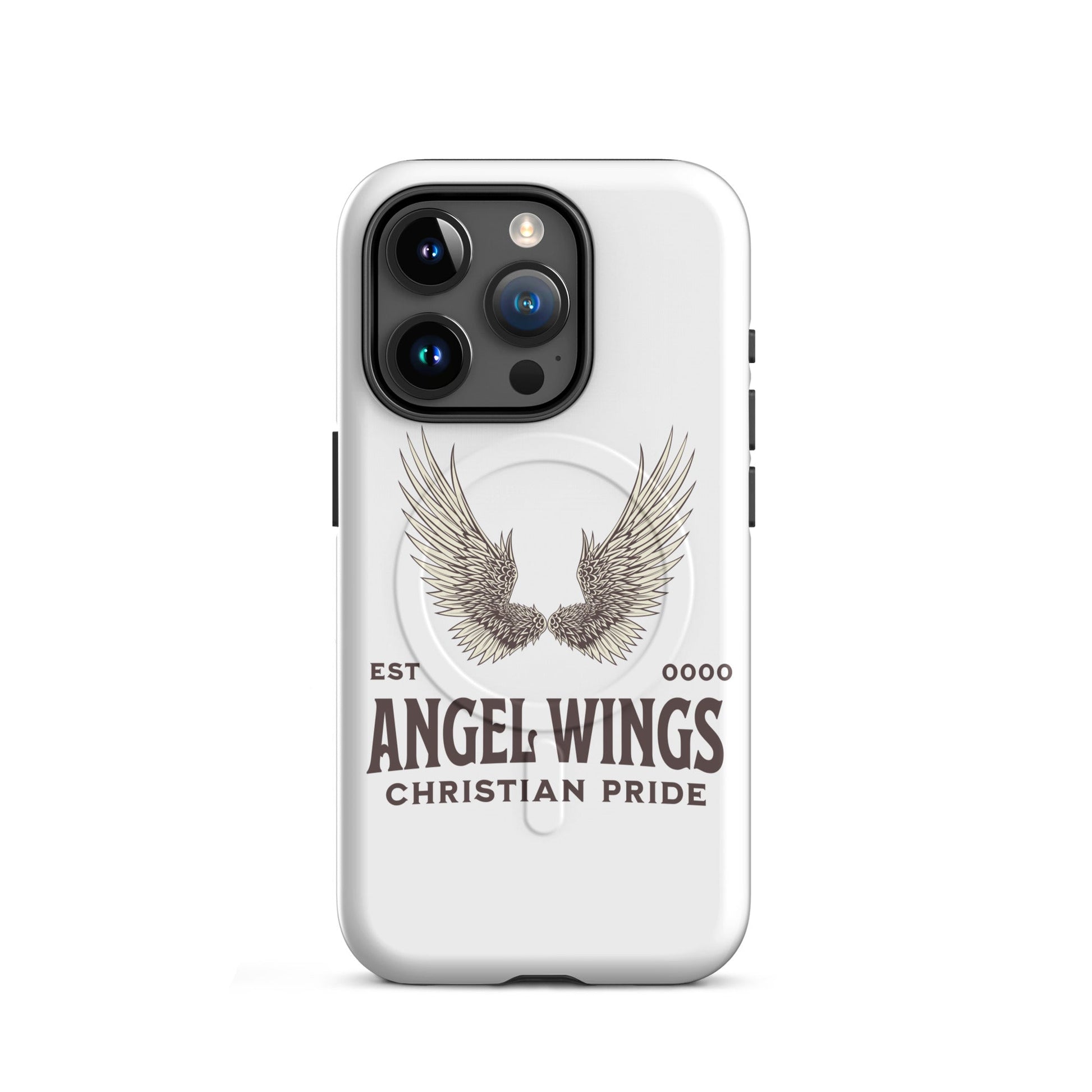 Angel Wings – Christian Pride – MagSafe® Tough Case for iPhone | Phone Case – GodSpeed Threads