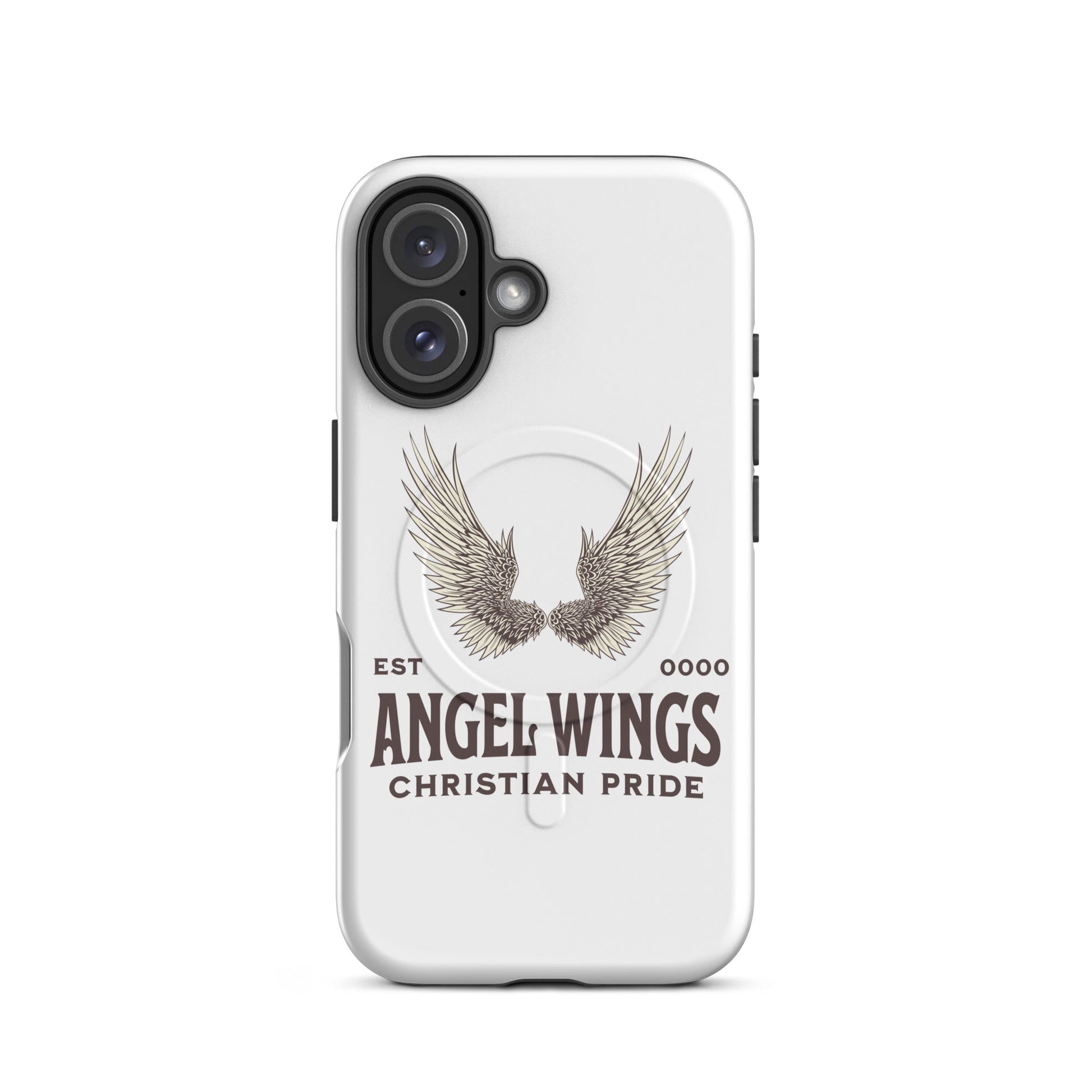 Angel Wings – Christian Pride – MagSafe® Tough Case for iPhone | Phone Case – GodSpeed Threads
