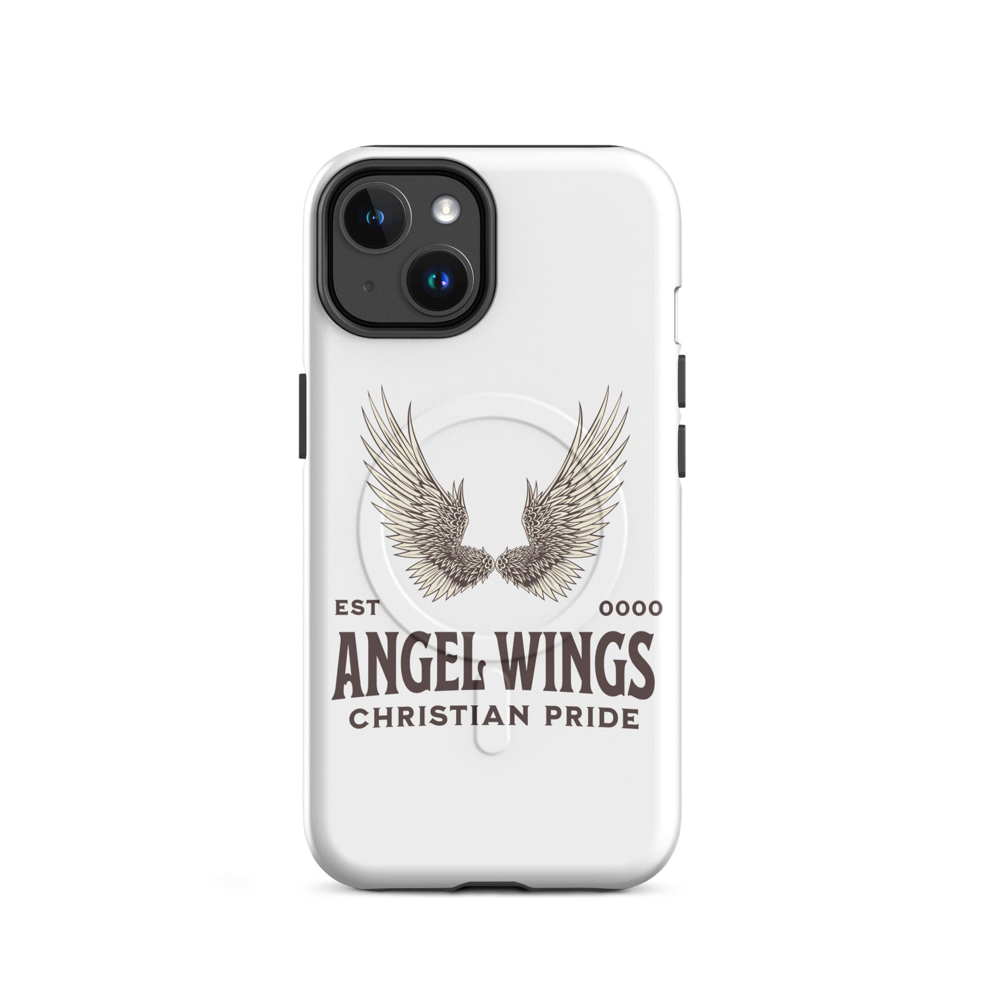Angel Wings – Christian Pride – MagSafe® Tough Case for iPhone | Phone Case – GodSpeed Threads