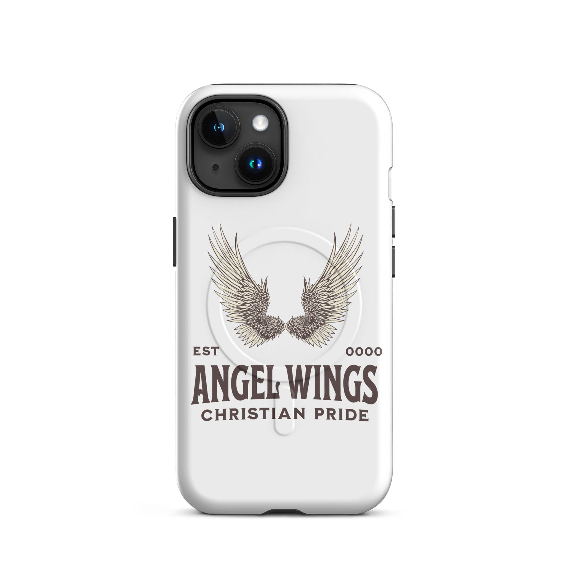 Angel Wings – Christian Pride – MagSafe® Tough Case for iPhone | Phone Case – GodSpeed Threads
