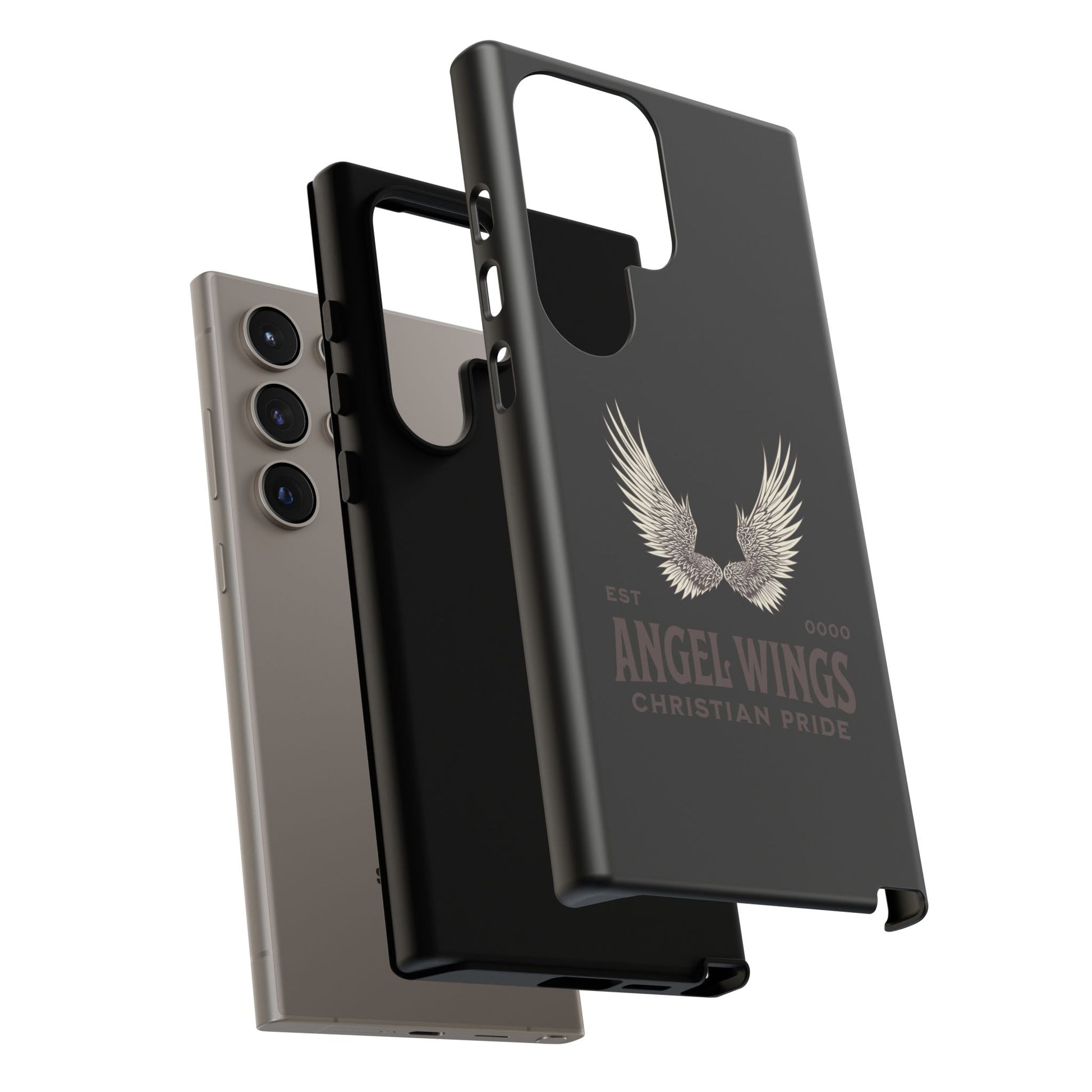 Angel Wings Phone Case - Tough Cases for Christian Pride, Unique Gift, Stylish Protection, Everyday Use, Angelic Design | Phone Case – GodSpeed Threads