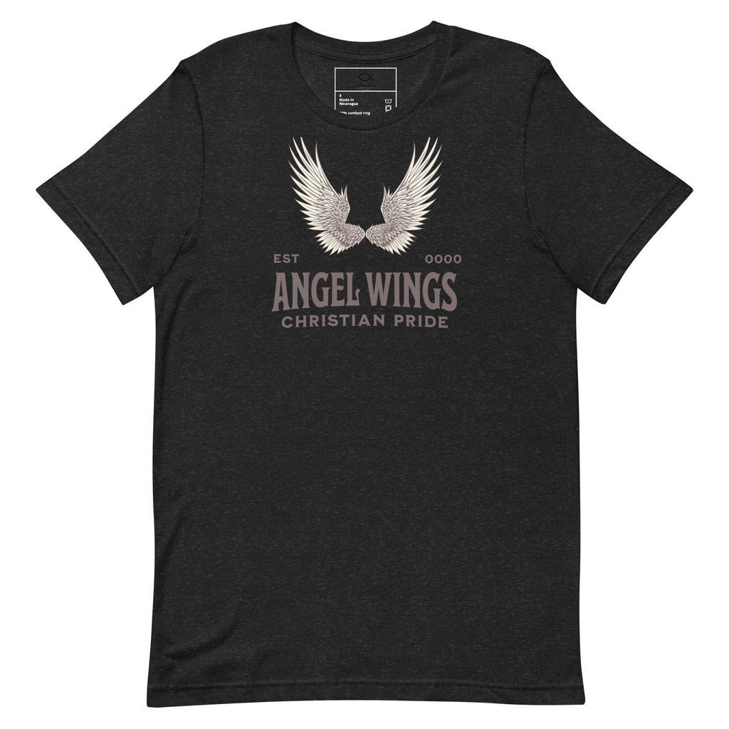 Angel Wings T-Shirt – Christian Pride Faith Apparel | T-Shirt – GodSpeed Threads