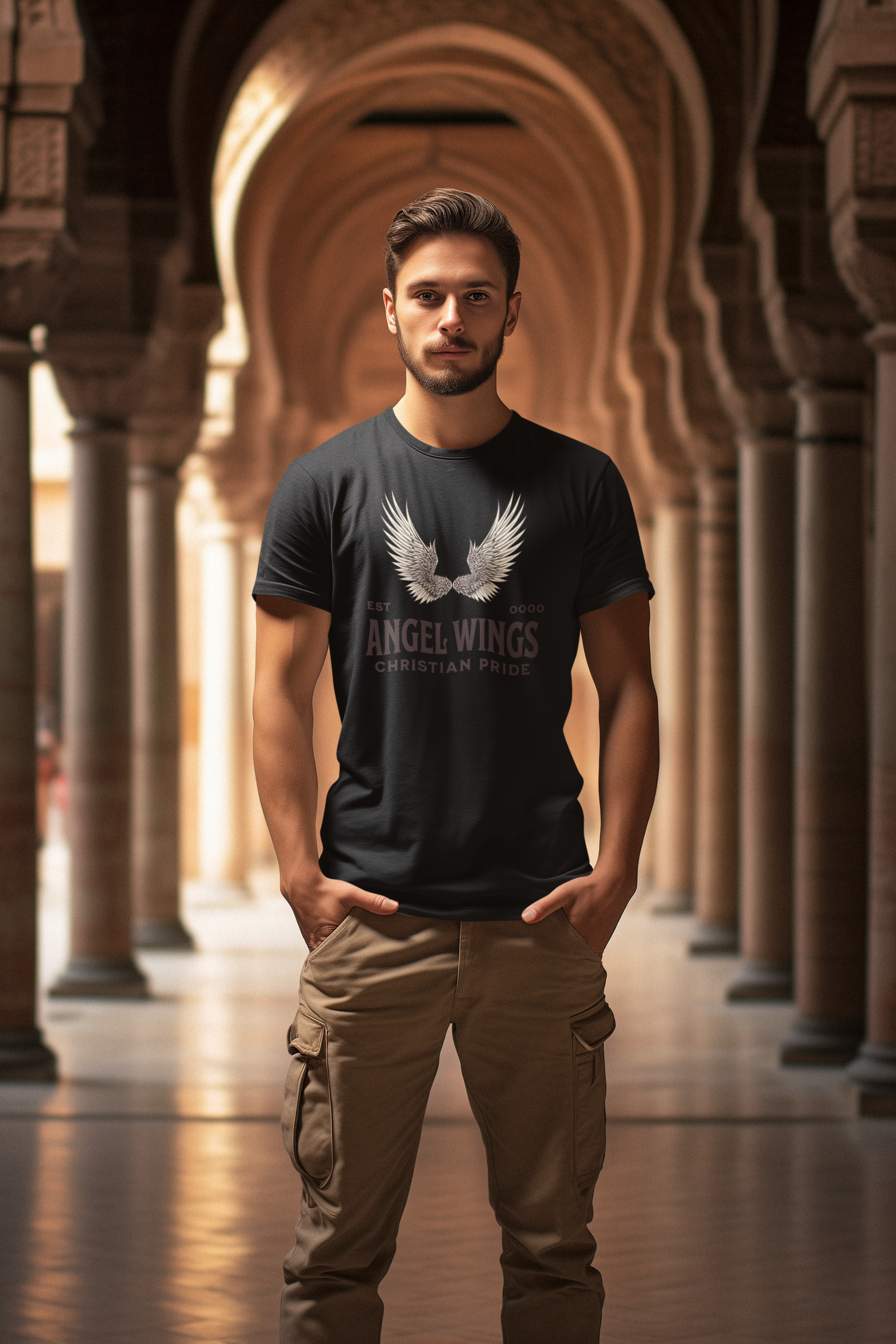 Angel Wings T-Shirt – Christian Pride Faith Apparel
