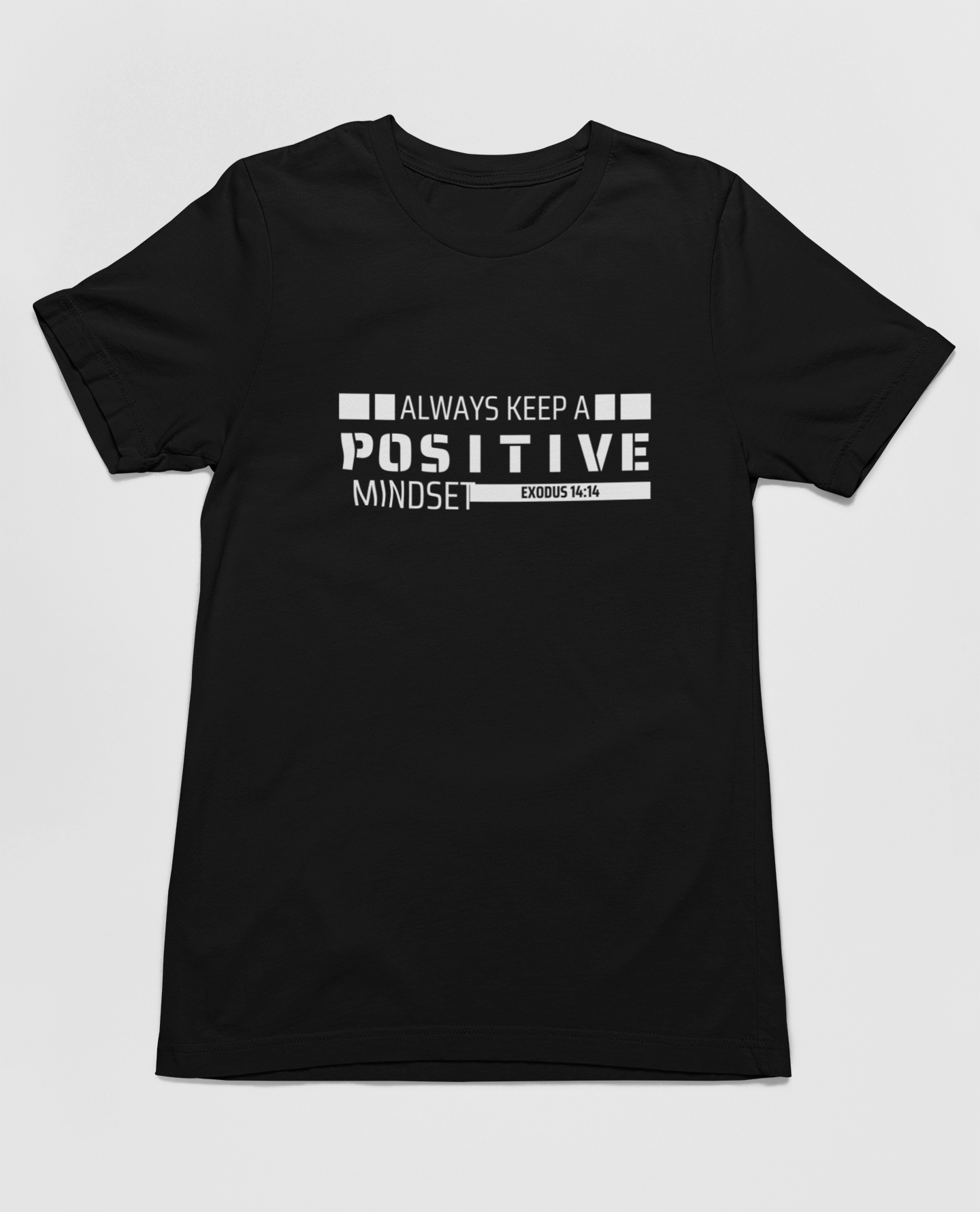 Embrace Positivity and Trust with the Exodus 14:14 T-Shirt