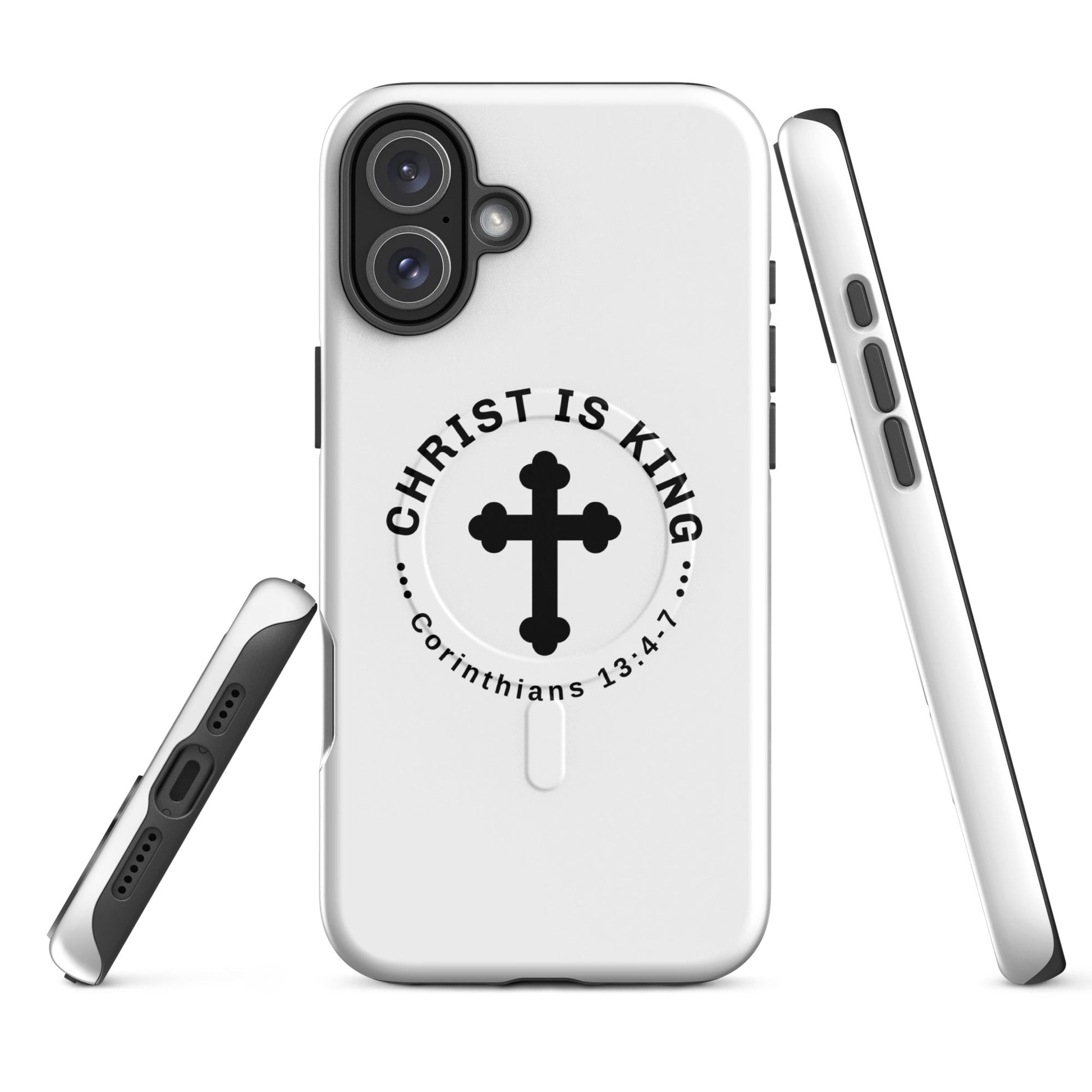 Christ Is King – Corinthians 13:4 - 7 - MagSafe® tough case for iPhone® | Phone Case – GodSpeed Threads