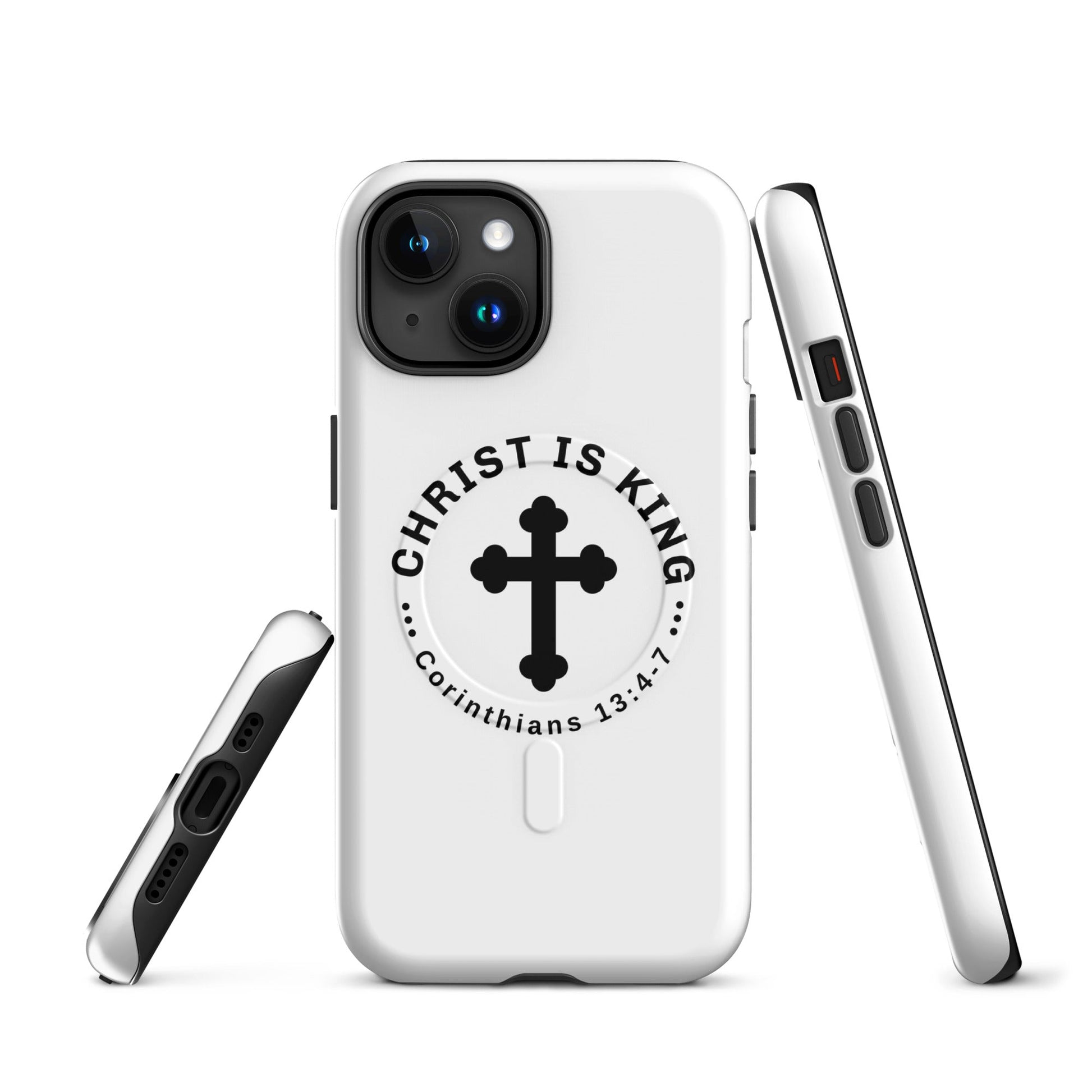 Christ Is King – Corinthians 13:4 - 7 - MagSafe® tough case for iPhone® | Phone Case – GodSpeed Threads