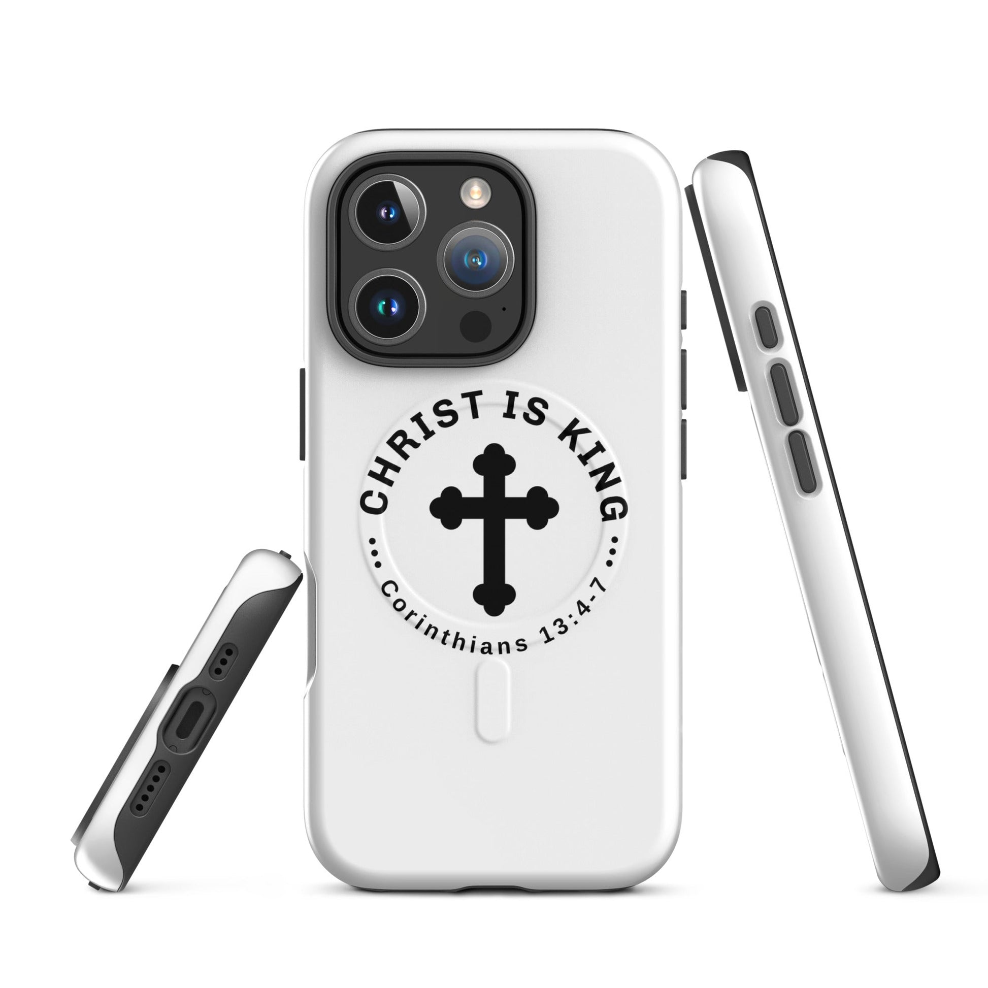 Christ Is King – Corinthians 13:4 - 7 - MagSafe® tough case for iPhone® | Phone Case – GodSpeed Threads