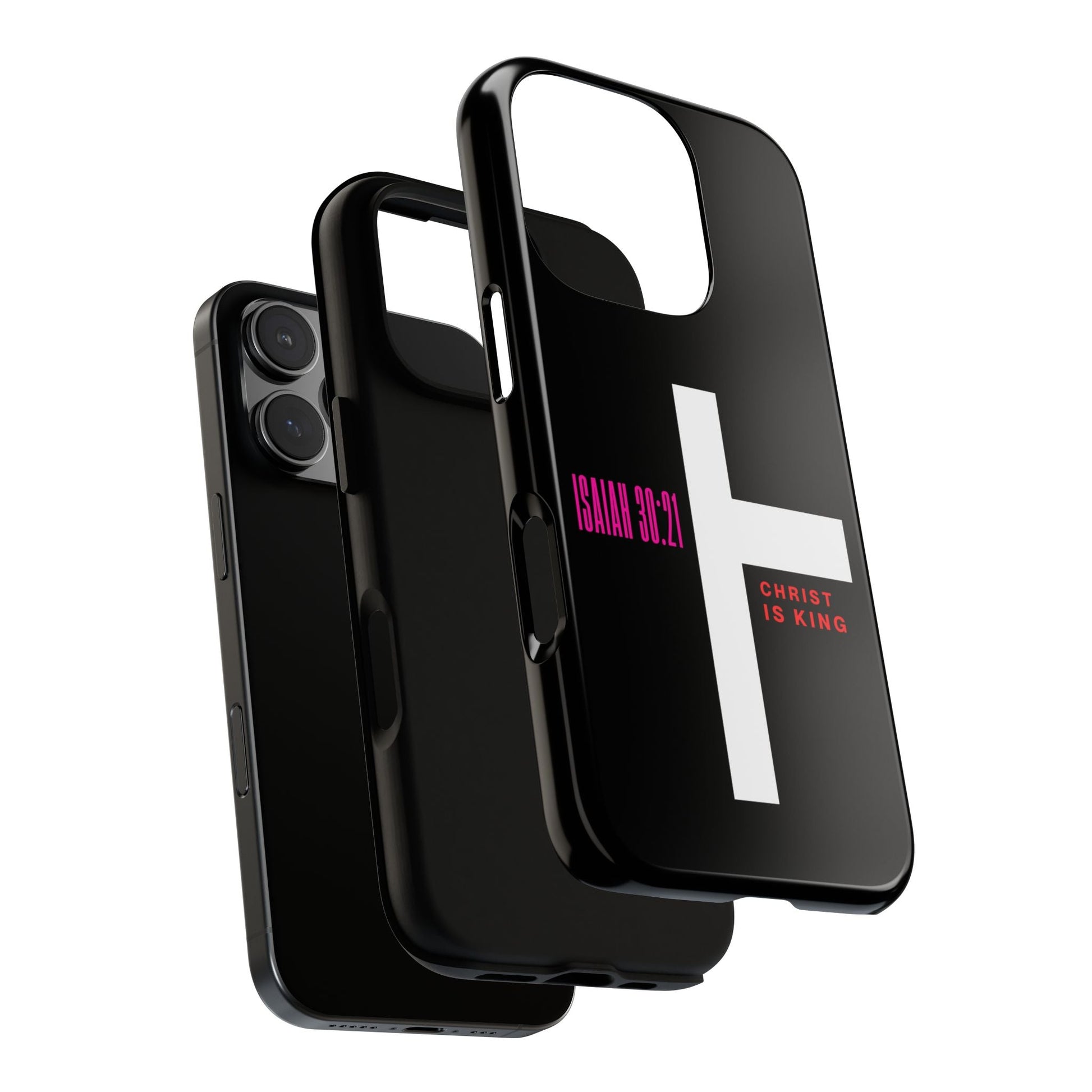 ⭐ Christ is King Psalm 29:10 Phone Case – Bold Faith Statement | Phone Case – GodSpeed Threads