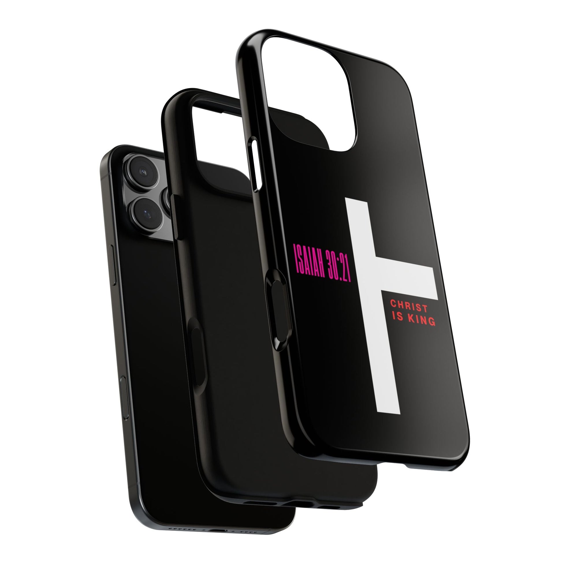 ⭐ Christ is King Psalm 29:10 Phone Case – Bold Faith Statement | Phone Case – GodSpeed Threads