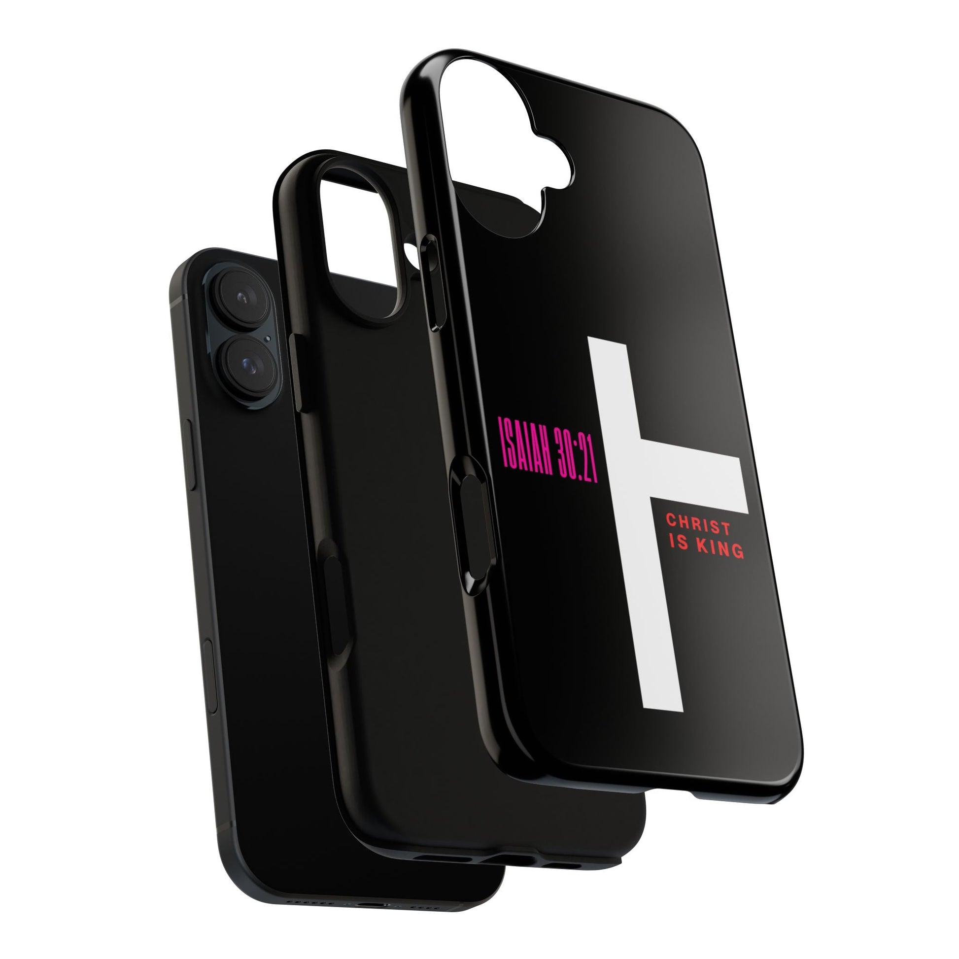 ⭐ Christ is King Psalm 29:10 Phone Case – Bold Faith Statement | Phone Case – GodSpeed Threads