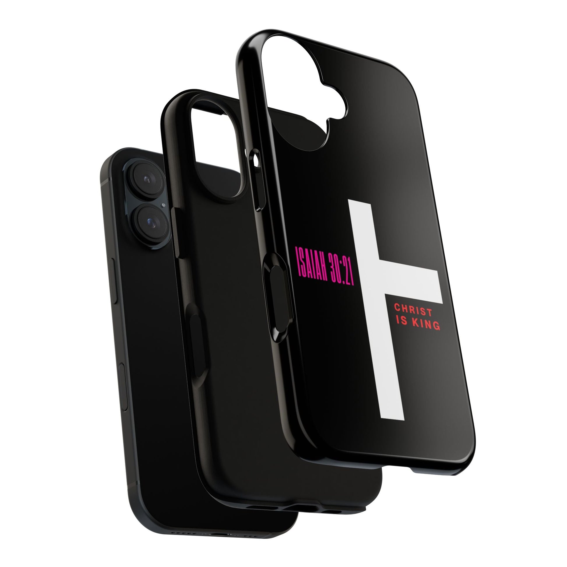⭐ Christ is King Psalm 29:10 Phone Case – Bold Faith Statement | Phone Case – GodSpeed Threads