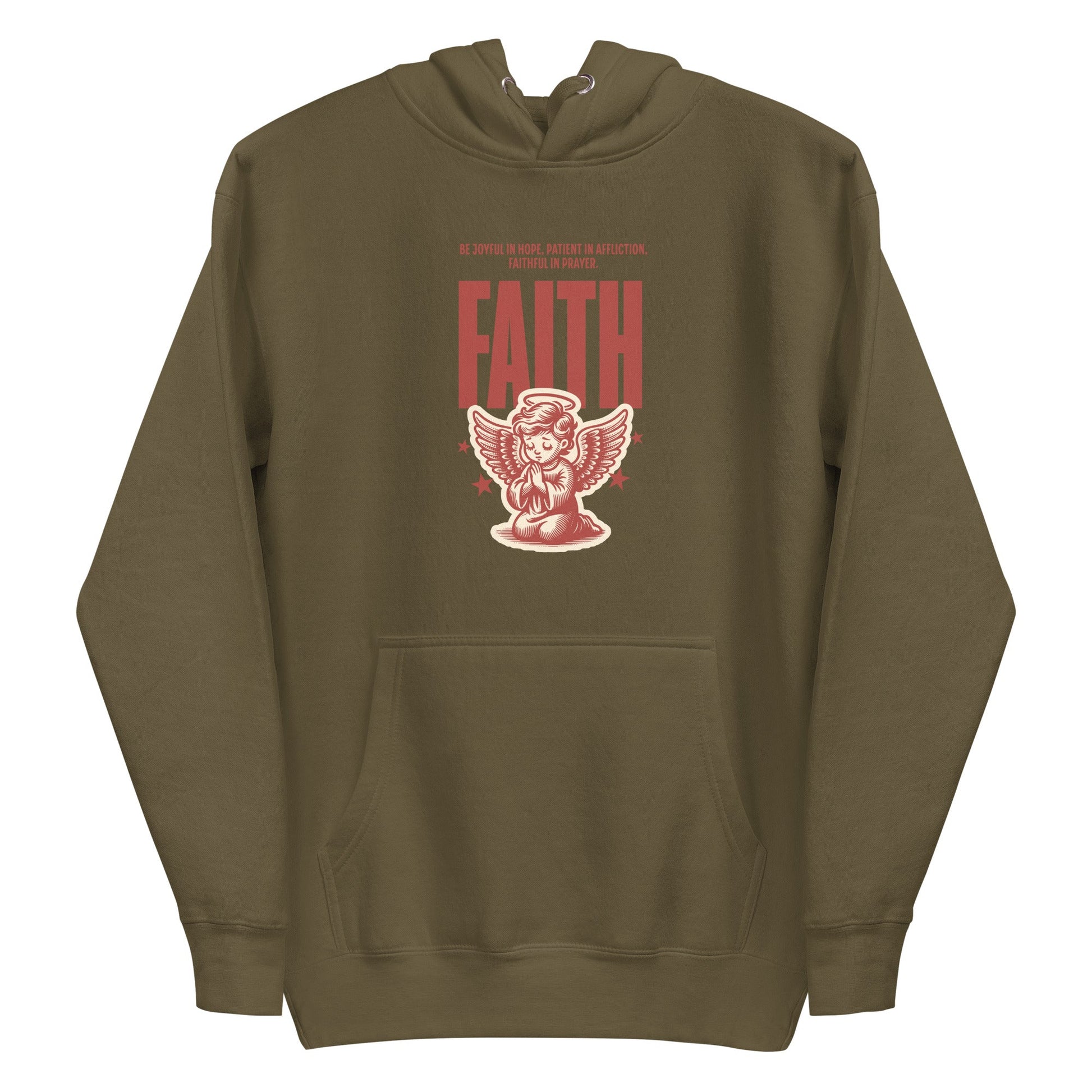 ✝️ Christian Faith Corinthians 13:13 Hoodie – Faith, Hope & Love Design | Hoodies – GodSpeed Threads