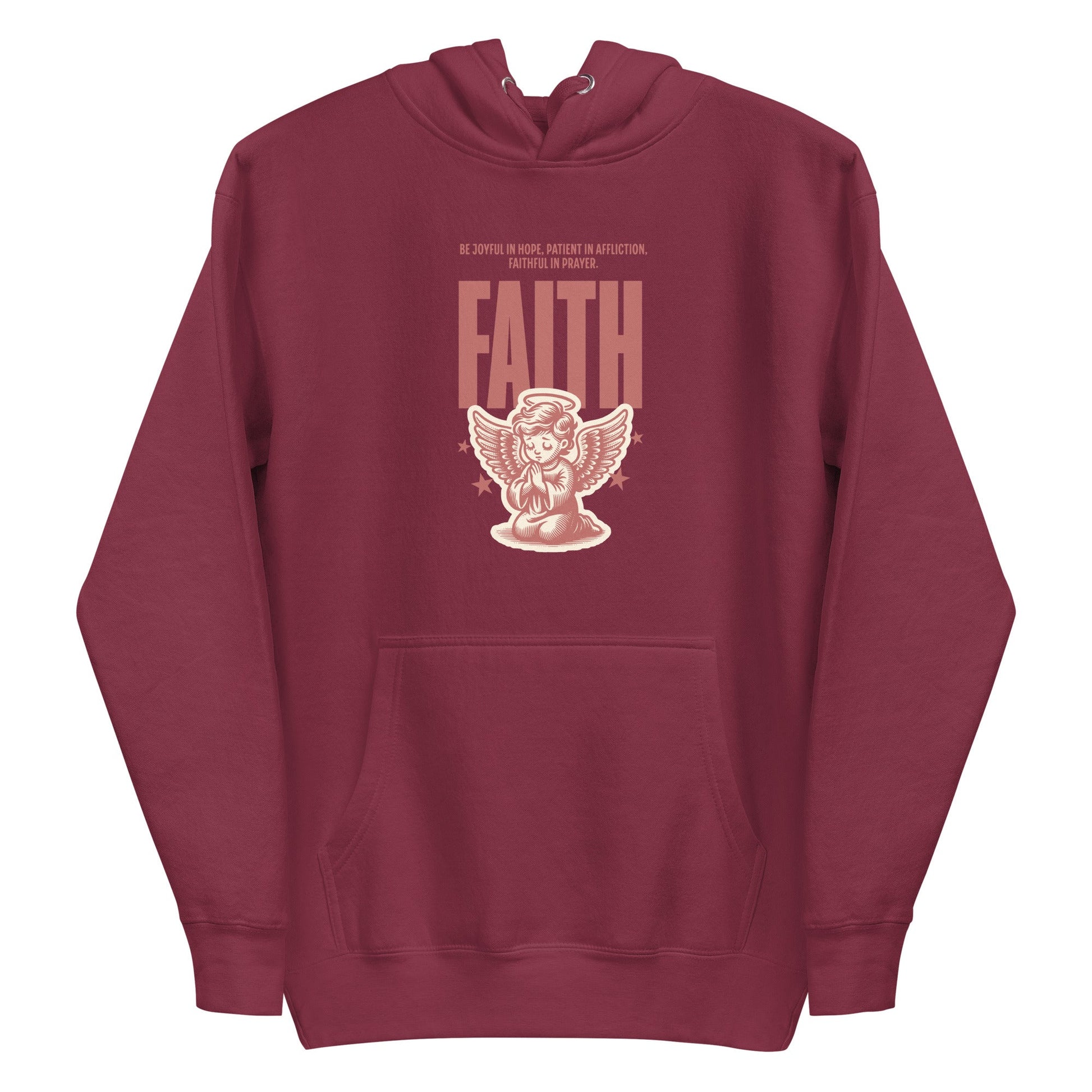 ✝️ Christian Faith Corinthians 13:13 Hoodie – Faith, Hope & Love Design | Hoodies – GodSpeed Threads