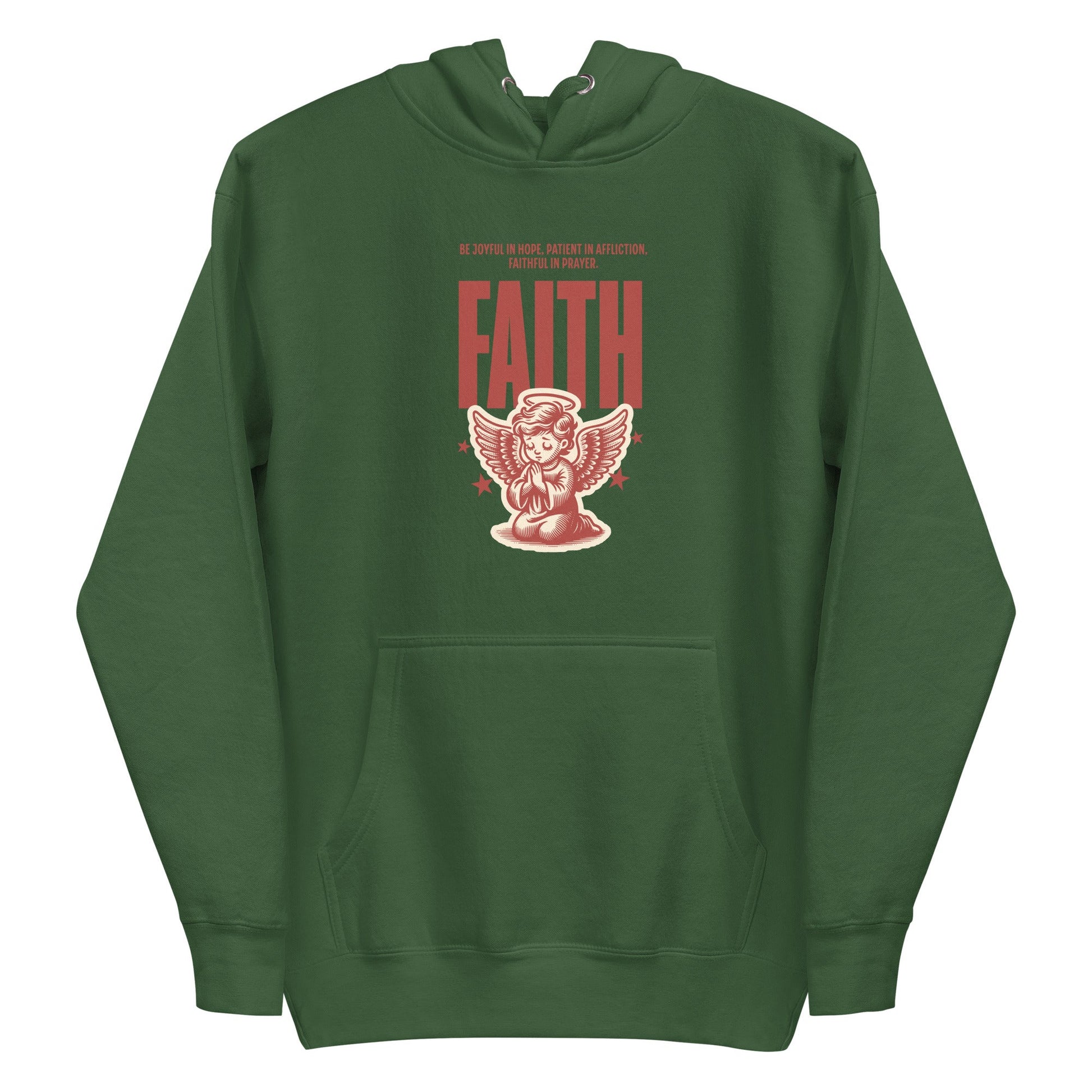 ✝️ Christian Faith Corinthians 13:13 Hoodie – Faith, Hope & Love Design | Hoodies – GodSpeed Threads