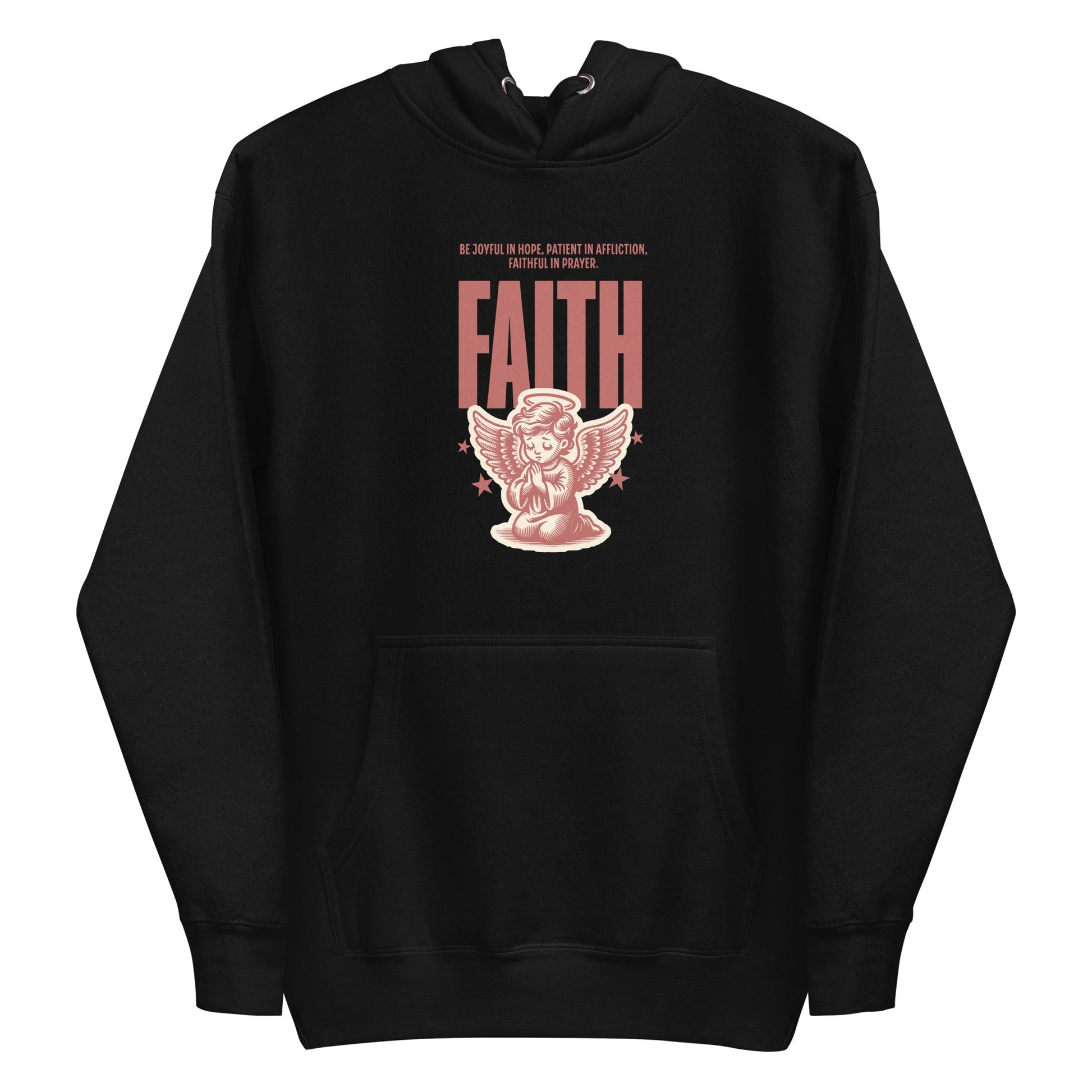 ✝️ Christian Faith Corinthians 13:13 Hoodie – Faith, Hope & Love Design | Hoodies – GodSpeed Threads