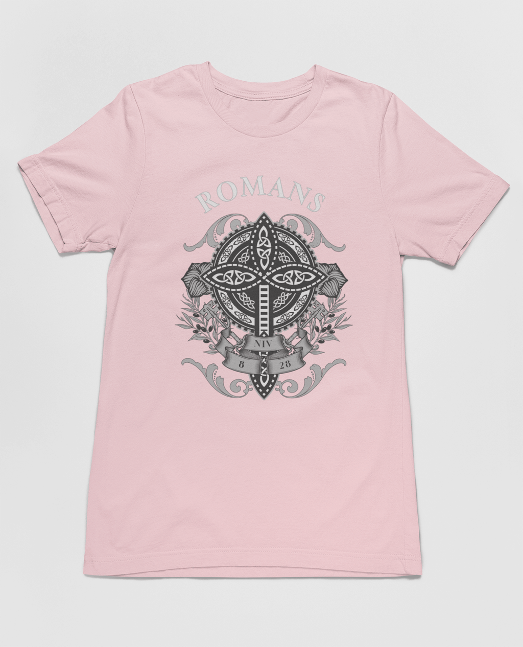 Christian Romans 8:28 Faith T-Shirt - "All Things Work Together for Good" | T-Shirt – GodSpeed Threads