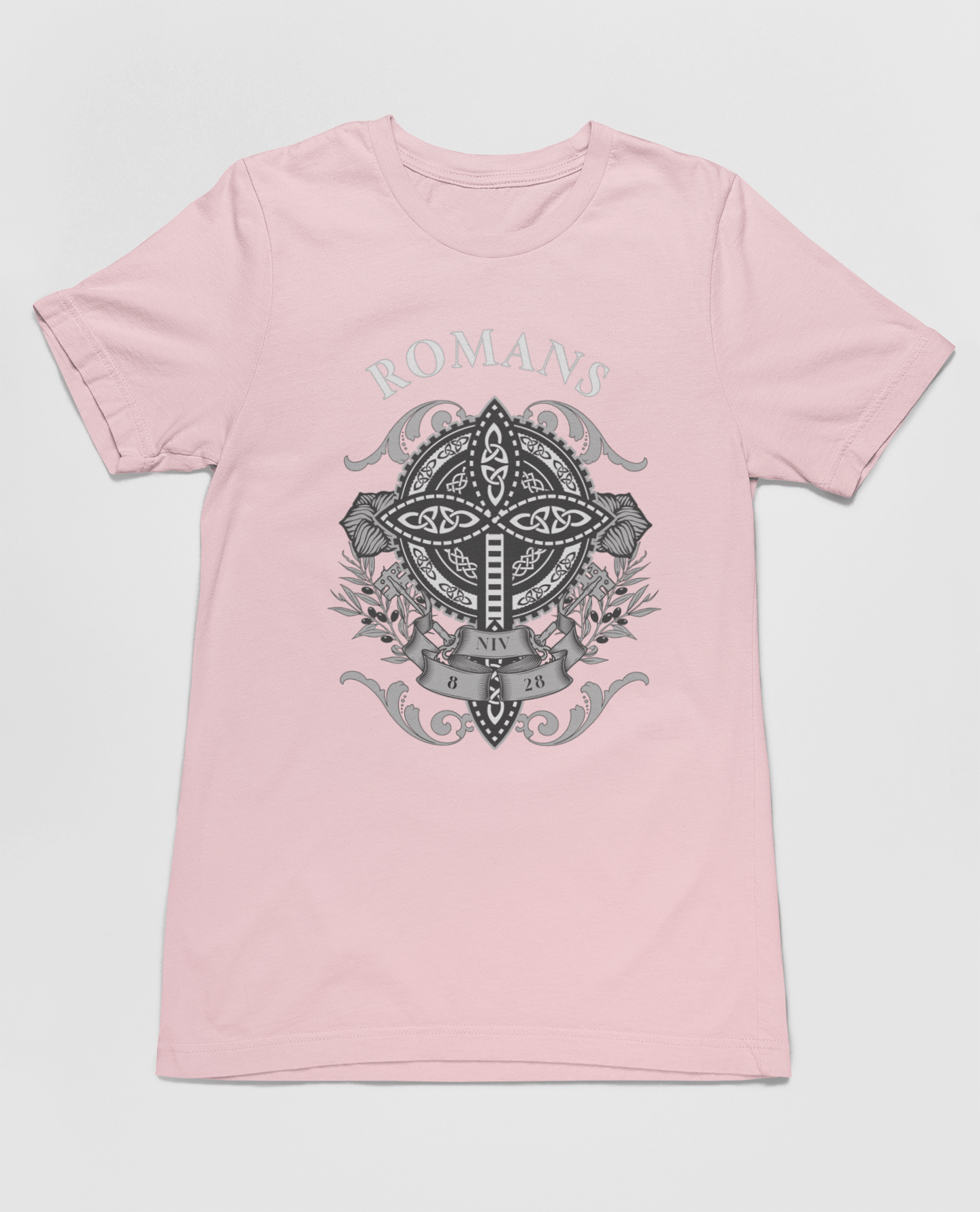 Christian Romans 8:28 Faith T-Shirt - "All Things Work Together for Good" | T-Shirt – GodSpeed Threads