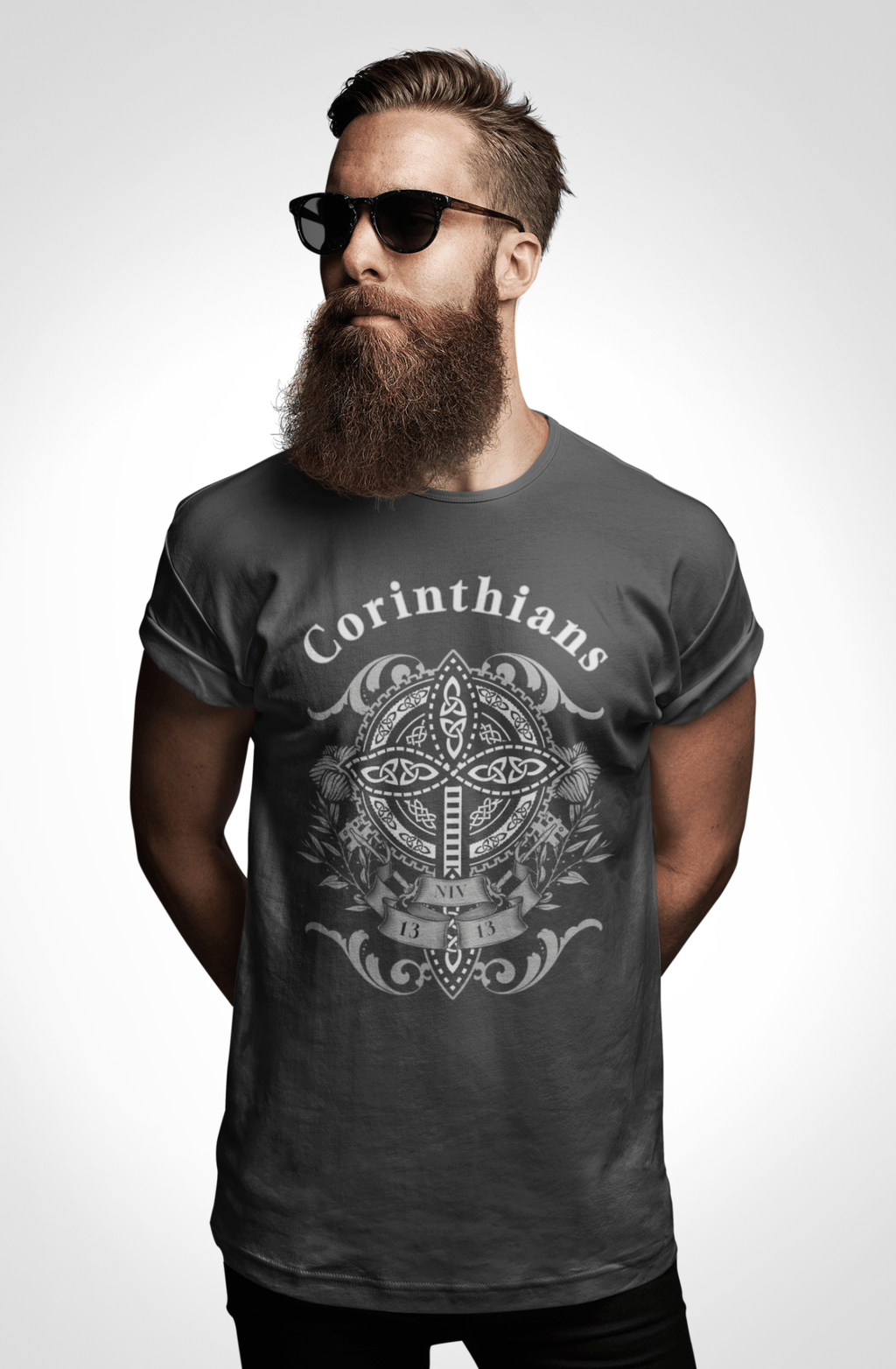 Corinthians 1:13 T-Shirt – Christian Perseverance & Love | T-Shirt – GodSpeed Threads