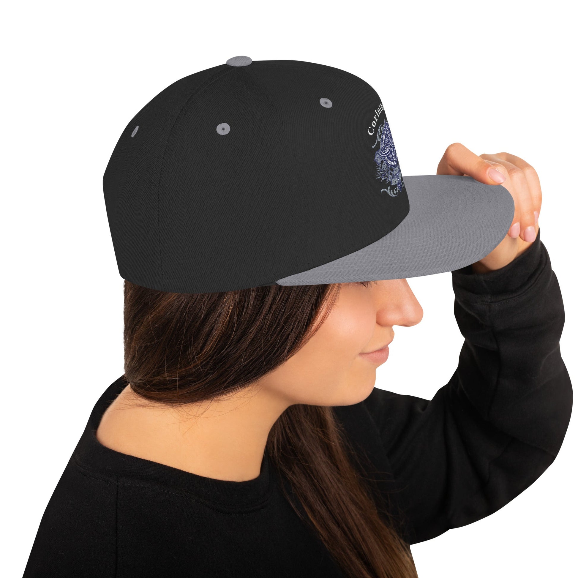 ✝️ Corinthians Embroidered Snapback Hat – Faith - Inspired Streetwear | Hats – GodSpeed Threads