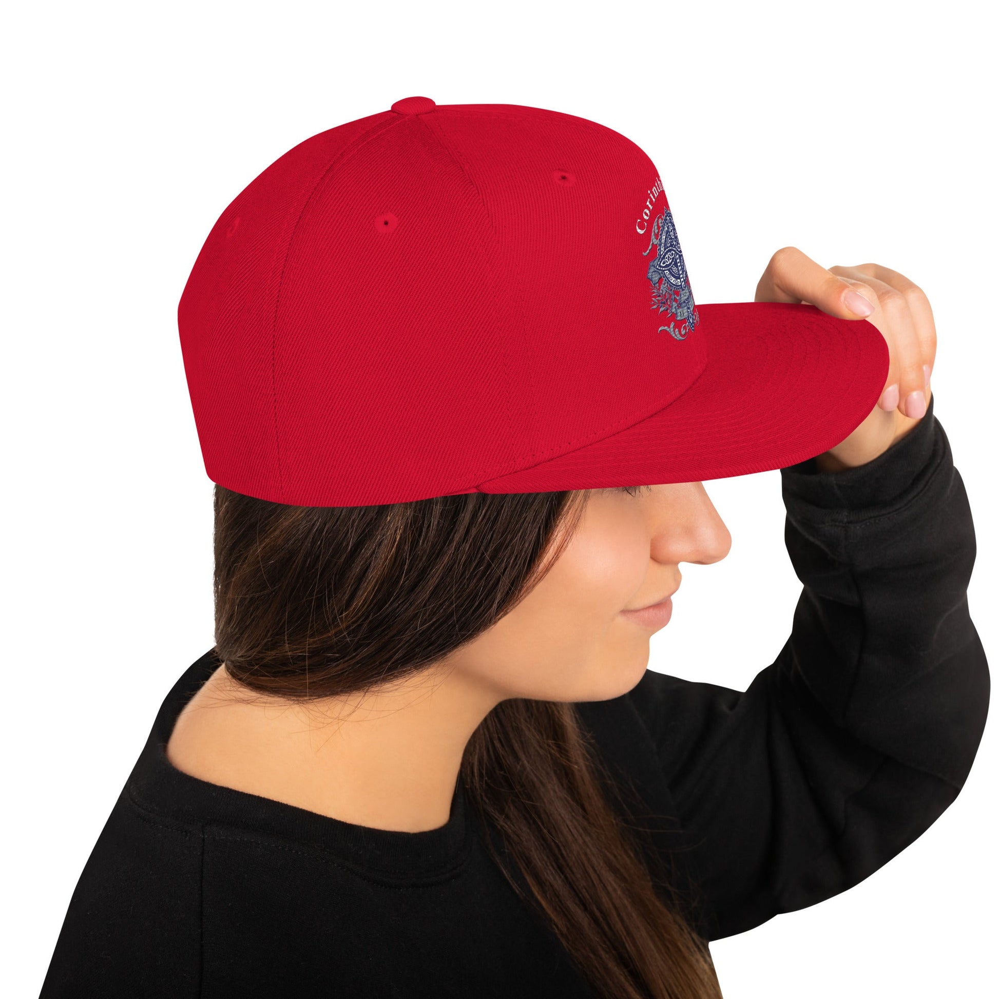 ✝️ Corinthians Embroidered Snapback Hat – Faith - Inspired Streetwear | Hats – GodSpeed Threads