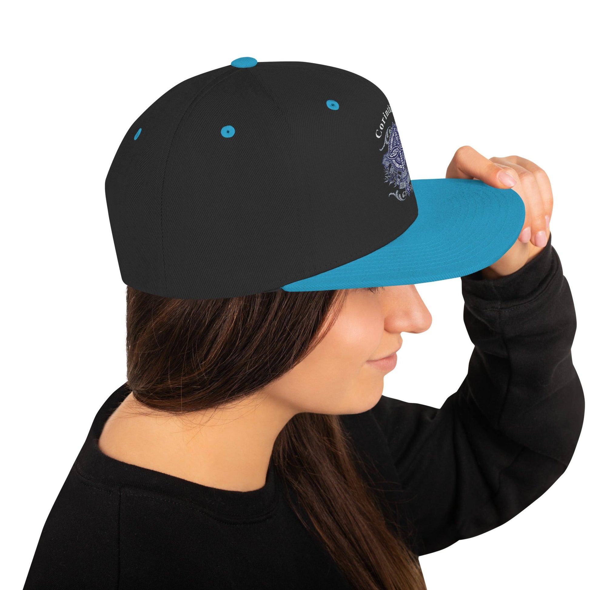 ✝️ Corinthians Embroidered Snapback Hat – Faith - Inspired Streetwear | Hats – GodSpeed Threads