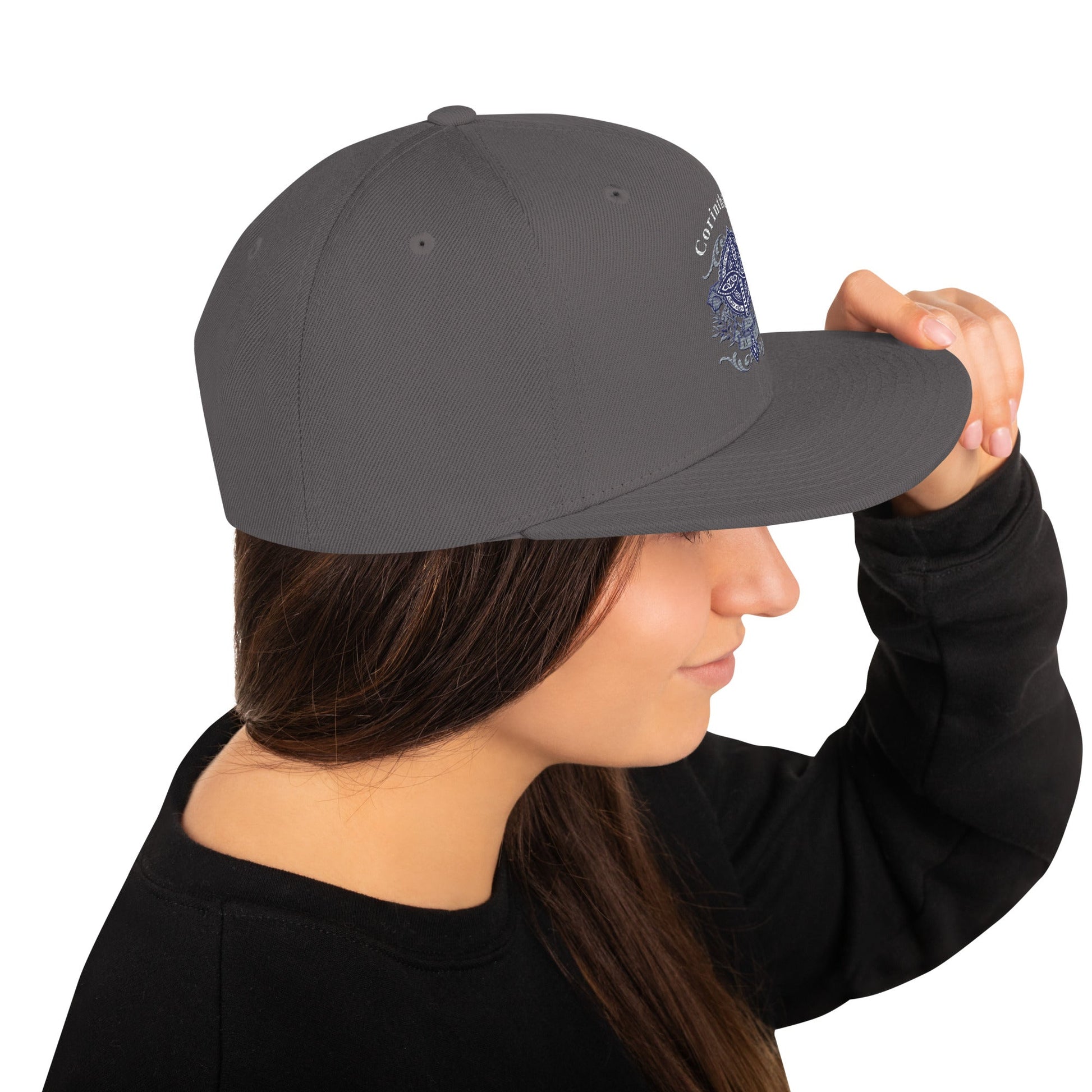 ✝️ Corinthians Embroidered Snapback Hat – Faith - Inspired Streetwear | Hats – GodSpeed Threads