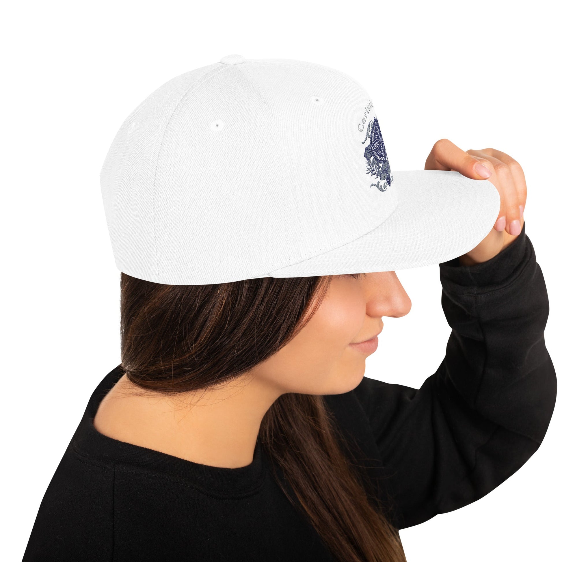✝️ Corinthians Embroidered Snapback Hat – Faith - Inspired Streetwear | Hats – GodSpeed Threads