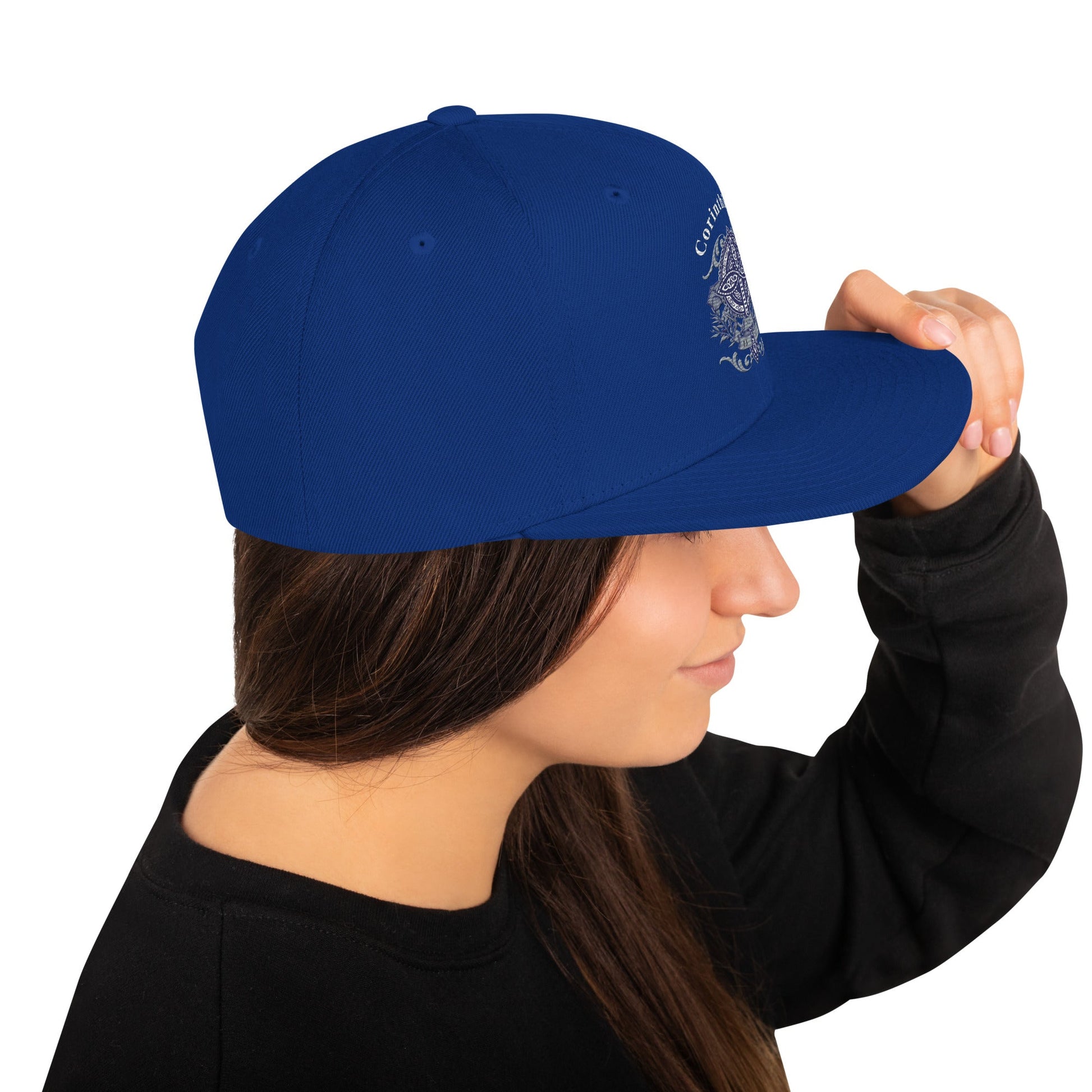 ✝️ Corinthians Embroidered Snapback Hat – Faith - Inspired Streetwear | Hats – GodSpeed Threads