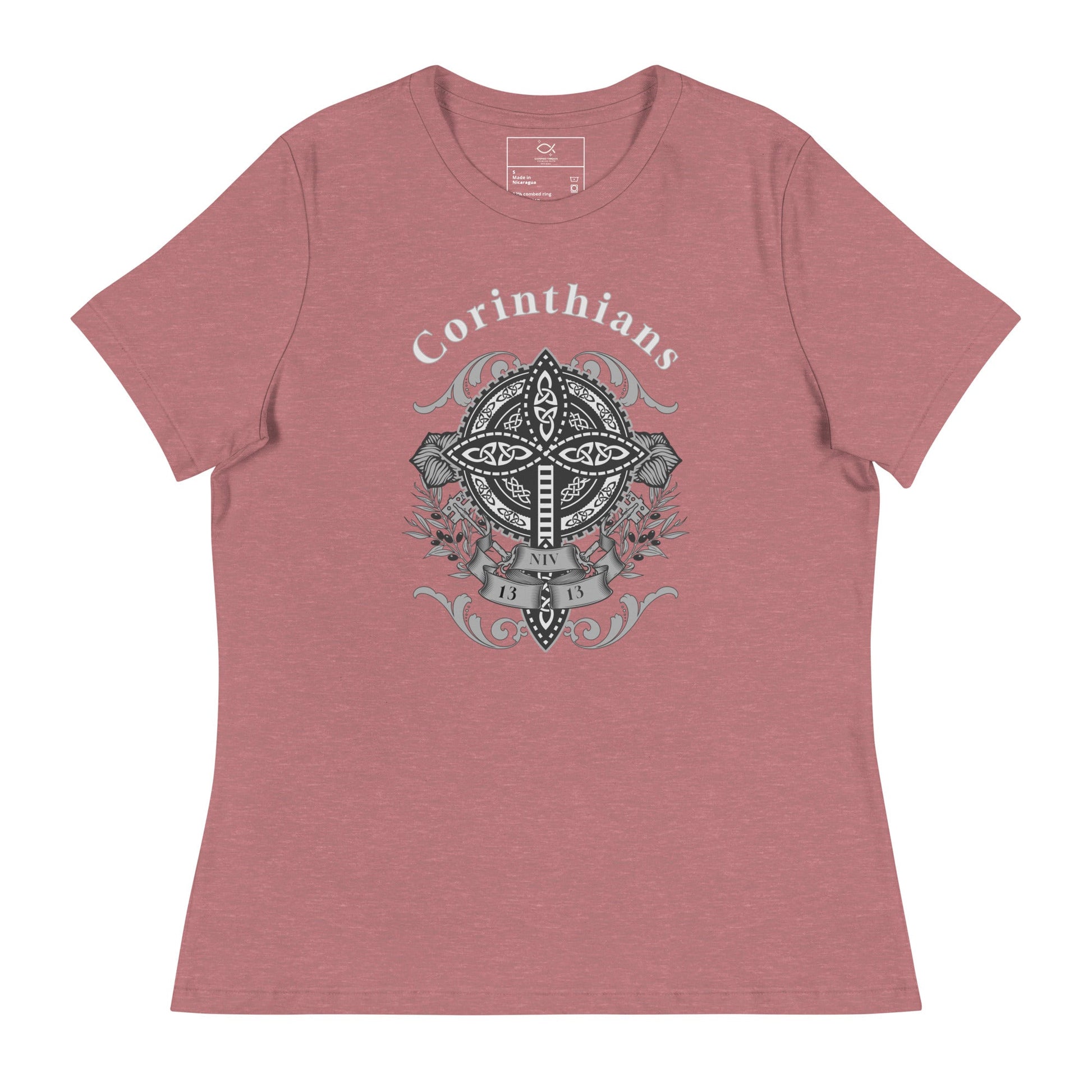 ✝️ Corinthians Women’s Relaxed T-Shirt – Faith - Inspired ComfortWomen's Relaxed T-Shirt | T-Shirts – GodSpeed Threads