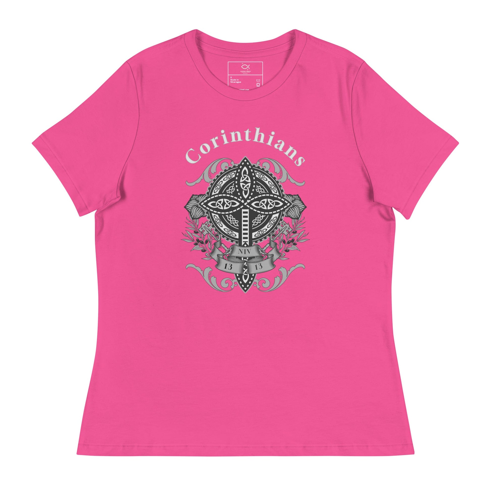 ✝️ Corinthians Women’s Relaxed T-Shirt – Faith - Inspired ComfortWomen's Relaxed T-Shirt | T-Shirts – GodSpeed Threads
