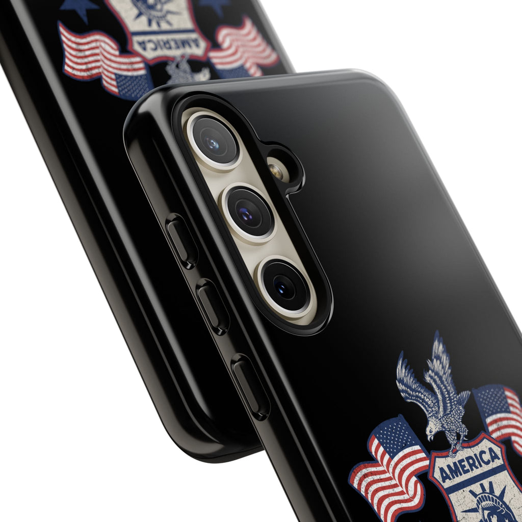 Custom Phone Case, Tough Cases for Veterans, Patriotic Gift, Home to God's Soldiers, USA Flag Accessory, Memorial Day | Phone Case – GodSpeed Threads