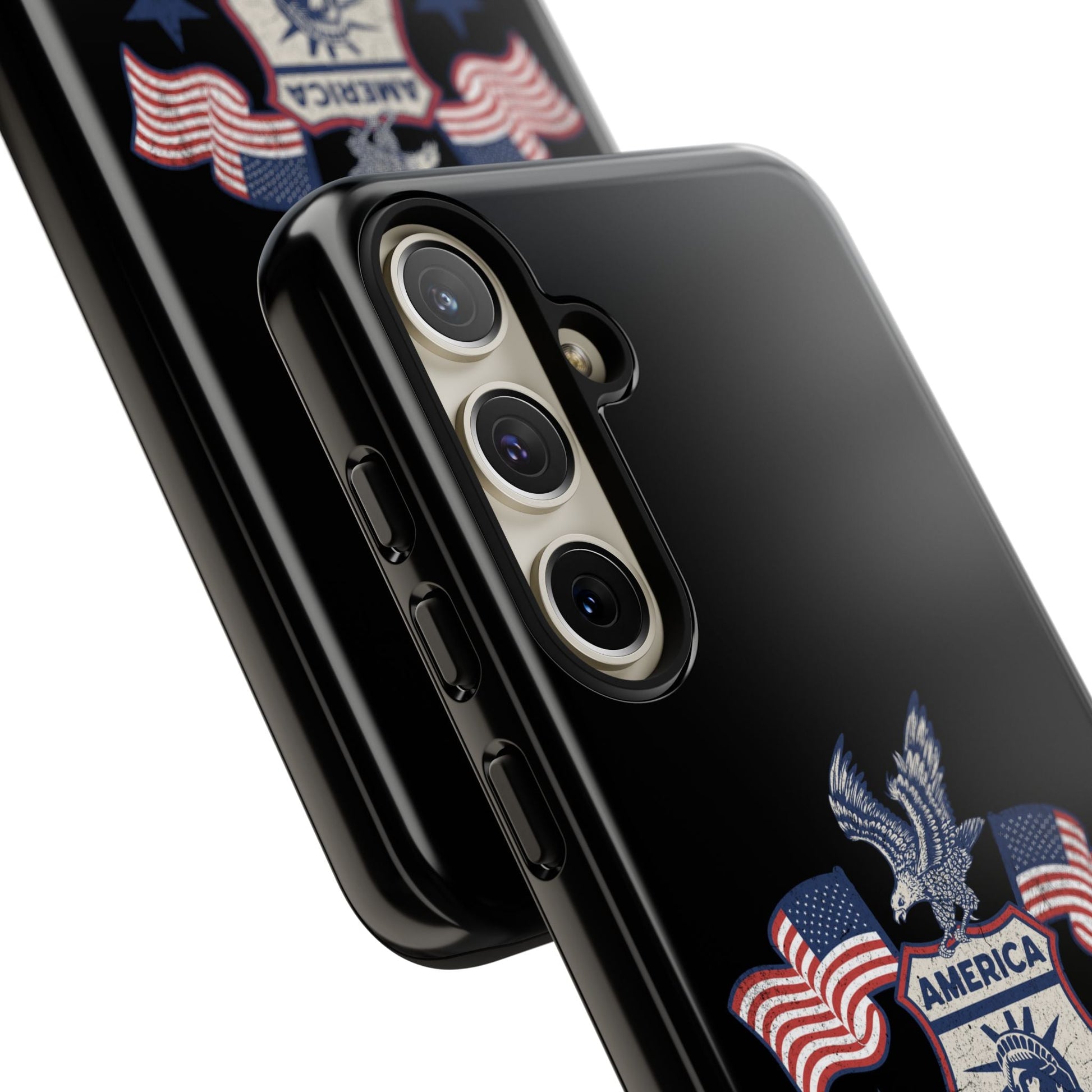 Custom Phone Case, Tough Cases for Veterans, Patriotic Gift, Home to God's Soldiers, USA Flag Accessory, Memorial Day | Phone Case – GodSpeed Threads