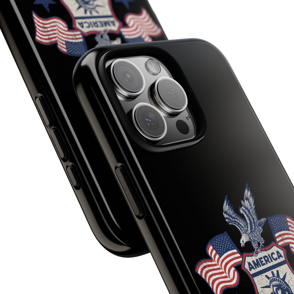 Custom Phone Case, Tough Cases for Veterans, Patriotic Gift, Home to God's Soldiers, USA Flag Accessory, Memorial Day | Phone Case – GodSpeed Threads