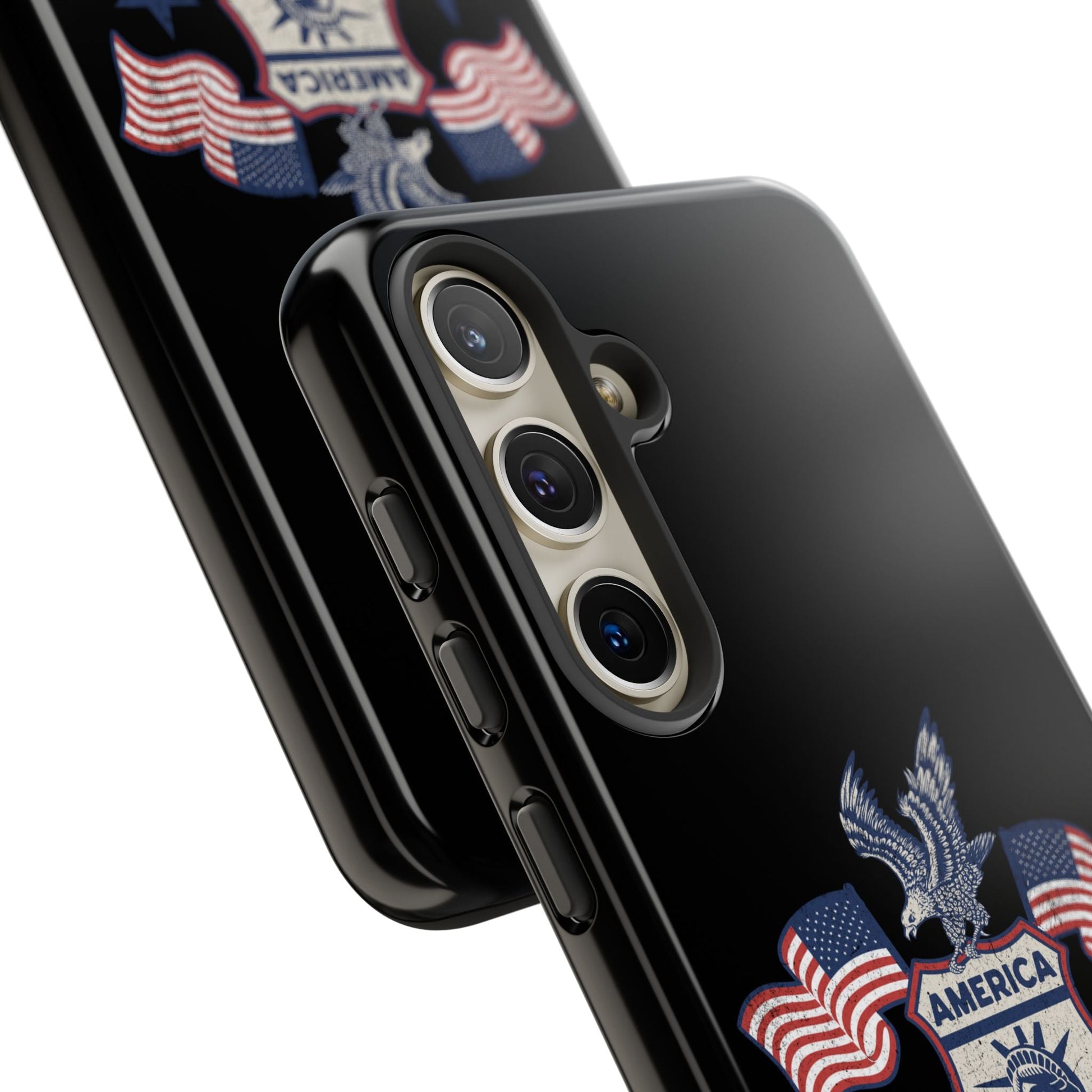 Custom Phone Case, Tough Cases for Veterans, Patriotic Gift, Home to God's Soldiers, USA Flag Accessory, Memorial Day | Phone Case – GodSpeed Threads