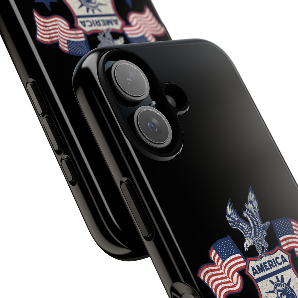 Custom Phone Case, Tough Cases for Veterans, Patriotic Gift, Home to God's Soldiers, USA Flag Accessory, Memorial Day | Phone Case – GodSpeed Threads