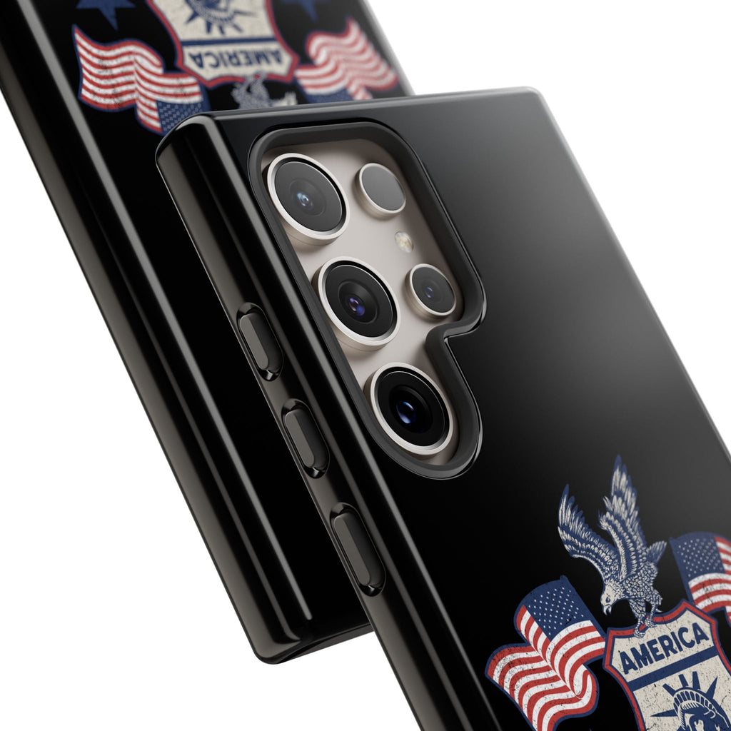 Custom Phone Case, Tough Cases for Veterans, Patriotic Gift, Home to God's Soldiers, USA Flag Accessory, Memorial Day | Phone Case – GodSpeed Threads