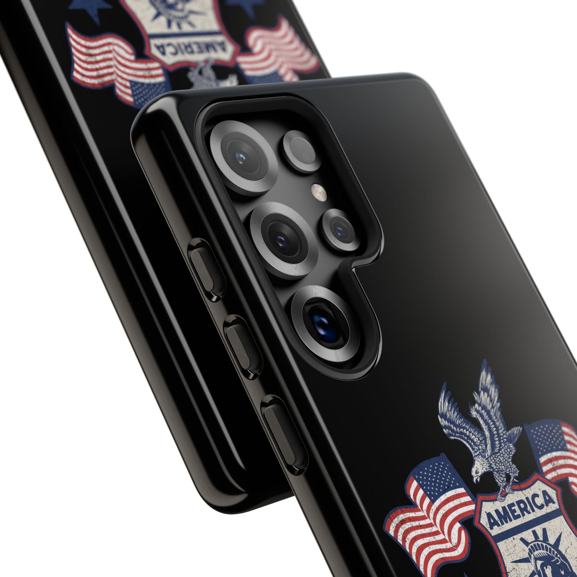 Custom Phone Case, Tough Cases for Veterans, Patriotic Gift, Home to God's Soldiers, USA Flag Accessory, Memorial Day | Phone Case – GodSpeed Threads