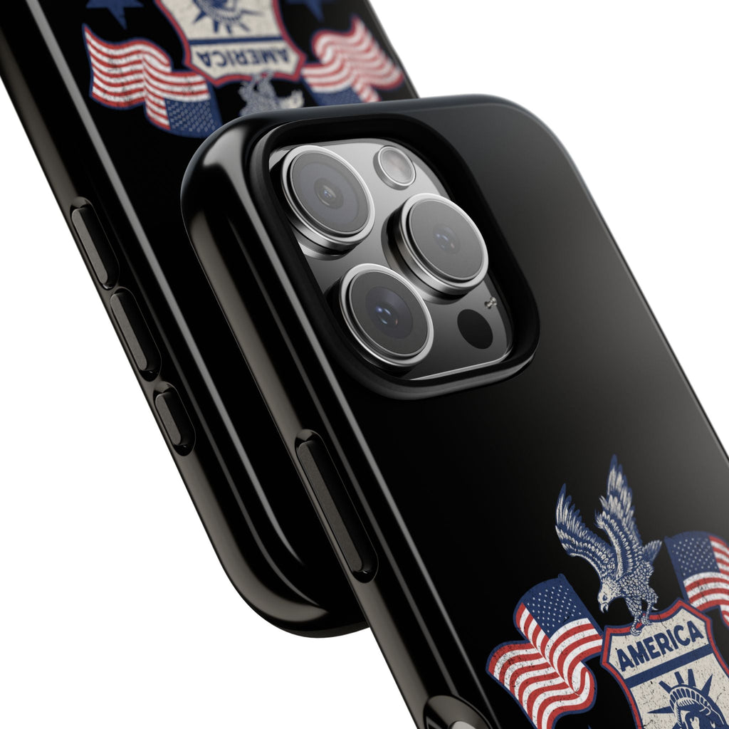 Custom Phone Case, Tough Cases for Veterans, Patriotic Gift, Home to God's Soldiers, USA Flag Accessory, Memorial Day | Phone Case – GodSpeed Threads