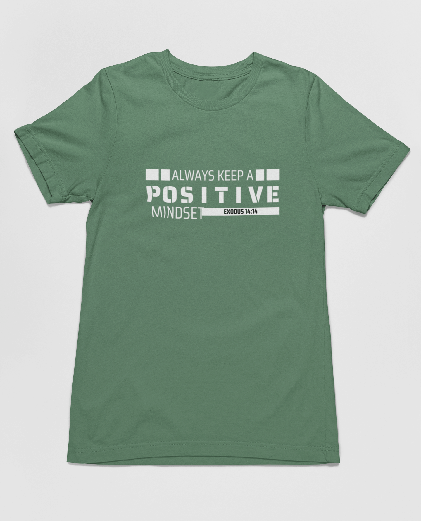 Embrace Positivity and Trust with the Exodus 14:14 T-Shirt | – GodSpeed Threads