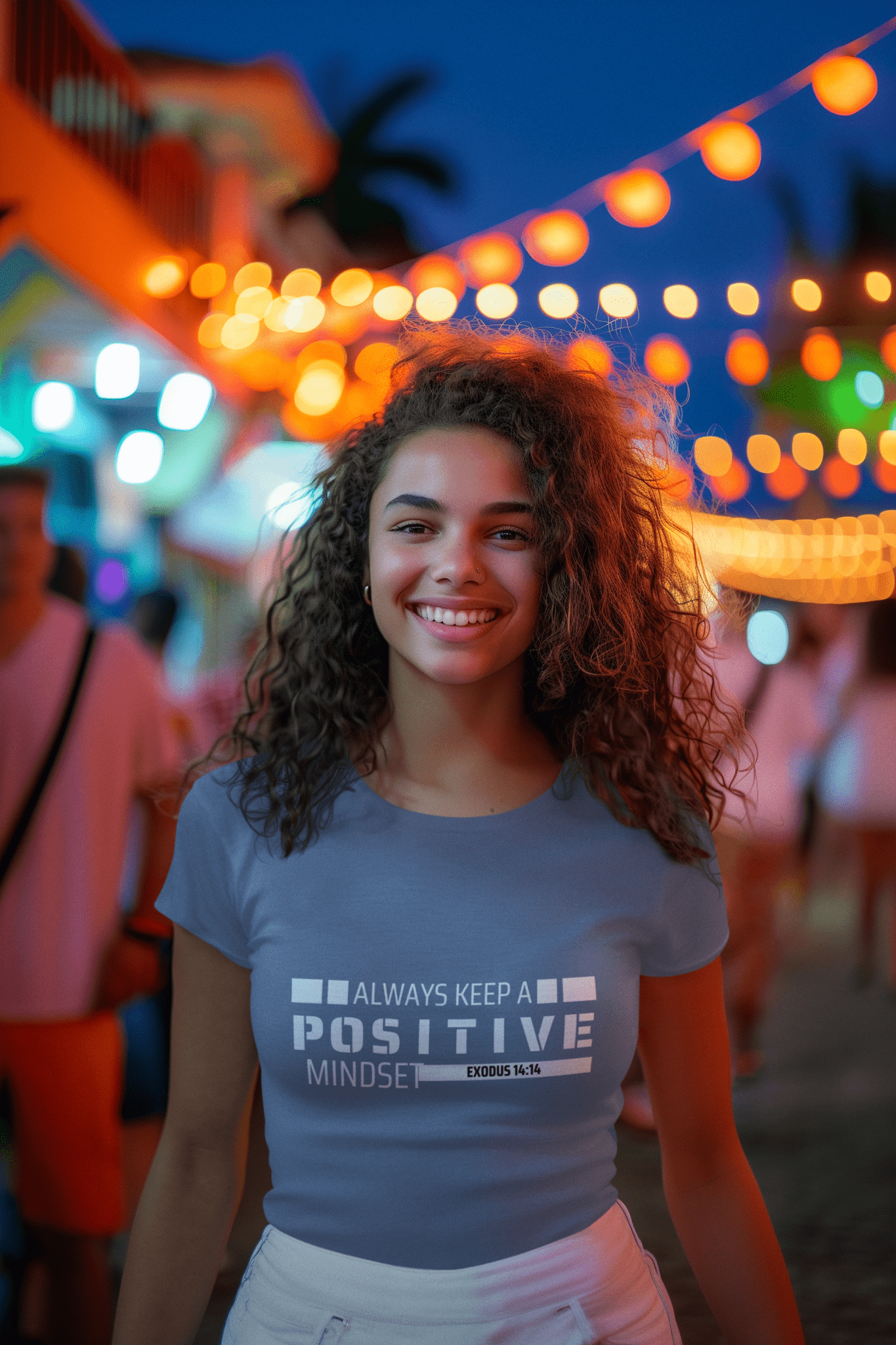 Embrace Positivity and Trust with the Exodus 14:14 T-Shirt | – GodSpeed Threads