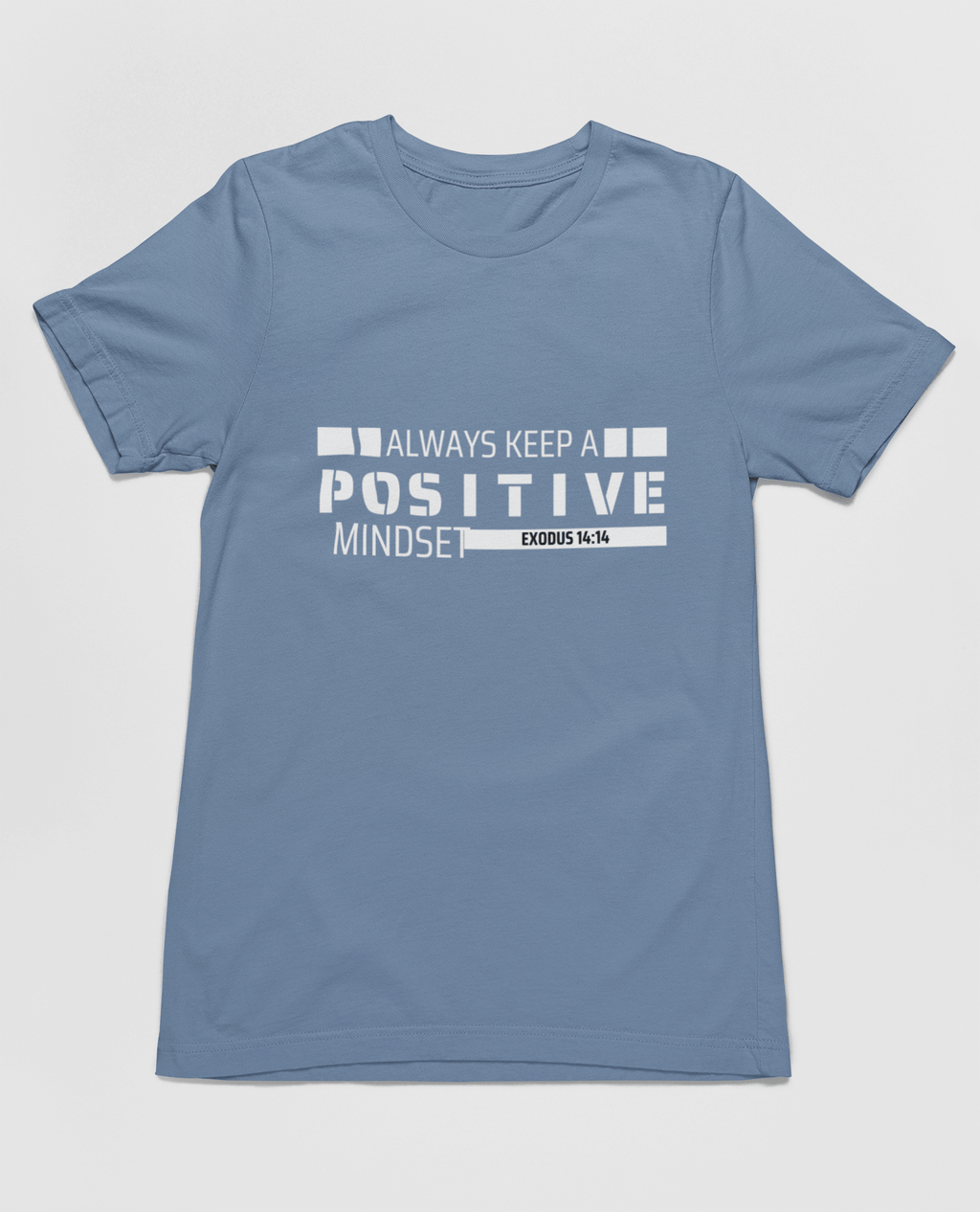Embrace Positivity and Trust with the Exodus 14:14 T-Shirt | – GodSpeed Threads