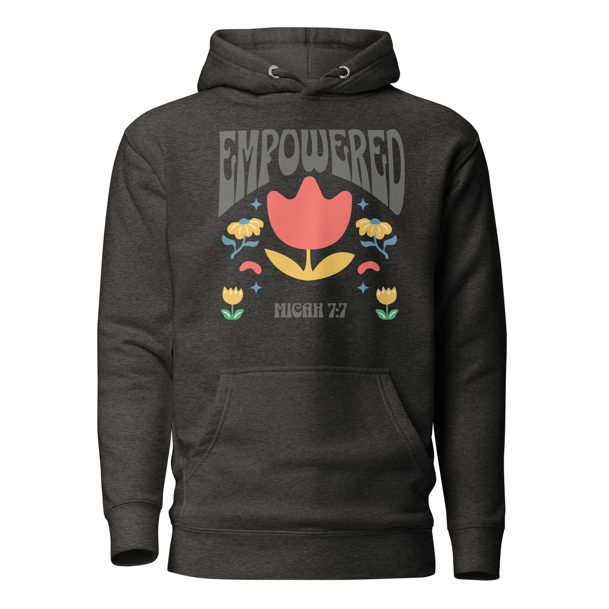 ✝️ Empowered Hoodie – Micah 7:7 Faith - Inspired Comfort Wear | Hoodies – GodSpeed Threads