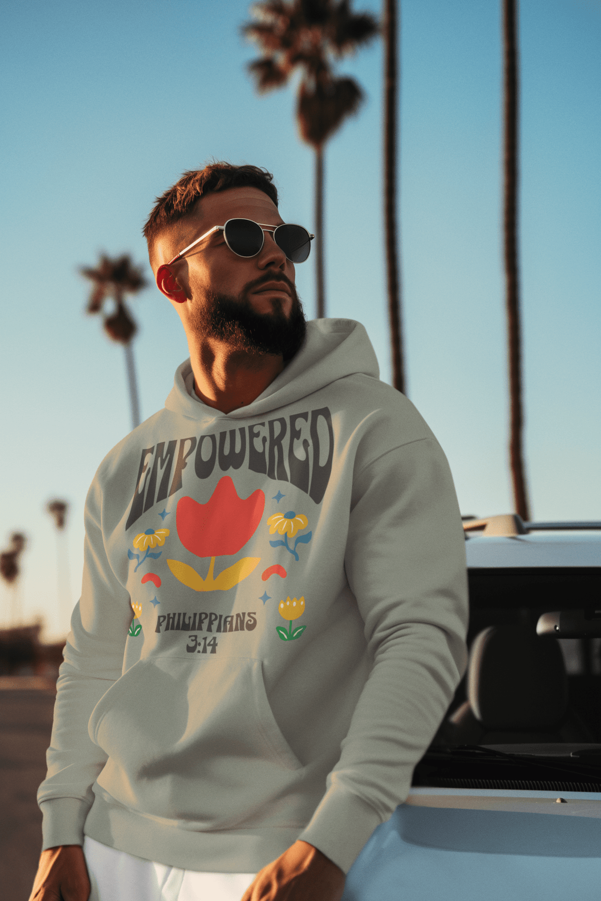 ✝️ Empowered Hoodie – Philippians 3:14 | sweatshirt – GodSpeed Threads
