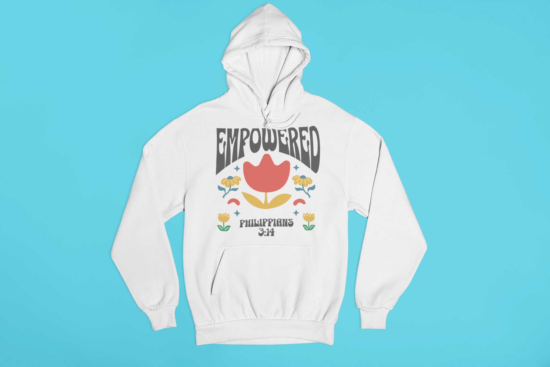 ✝️ Empowered Hoodie – Philippians 3:14 | sweatshirt – GodSpeed Threads