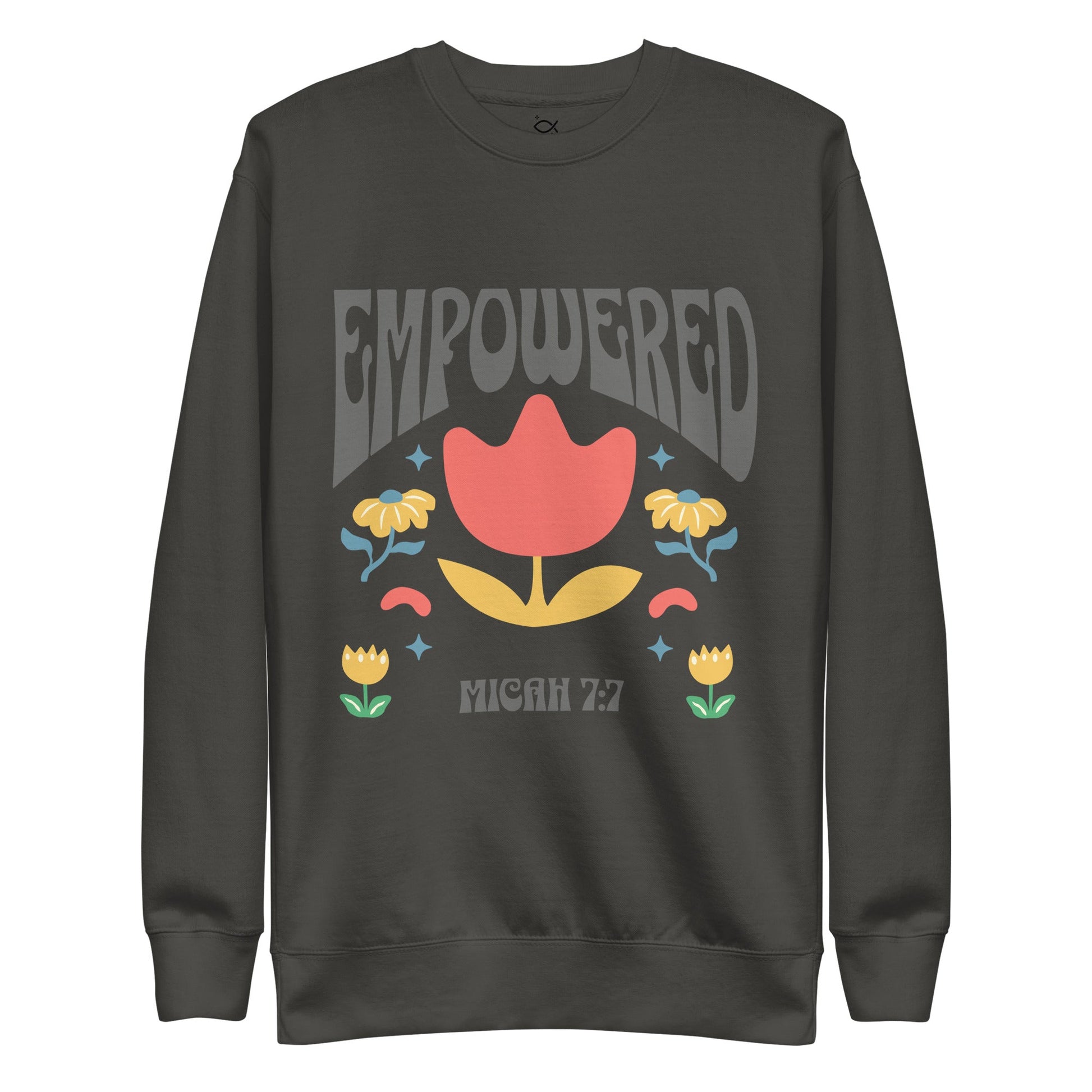 ✝️ Empowered Micah 7:7 Sweatshirt – Faith - Inspired Christian Apparel | sweatshirts – GodSpeed Threads