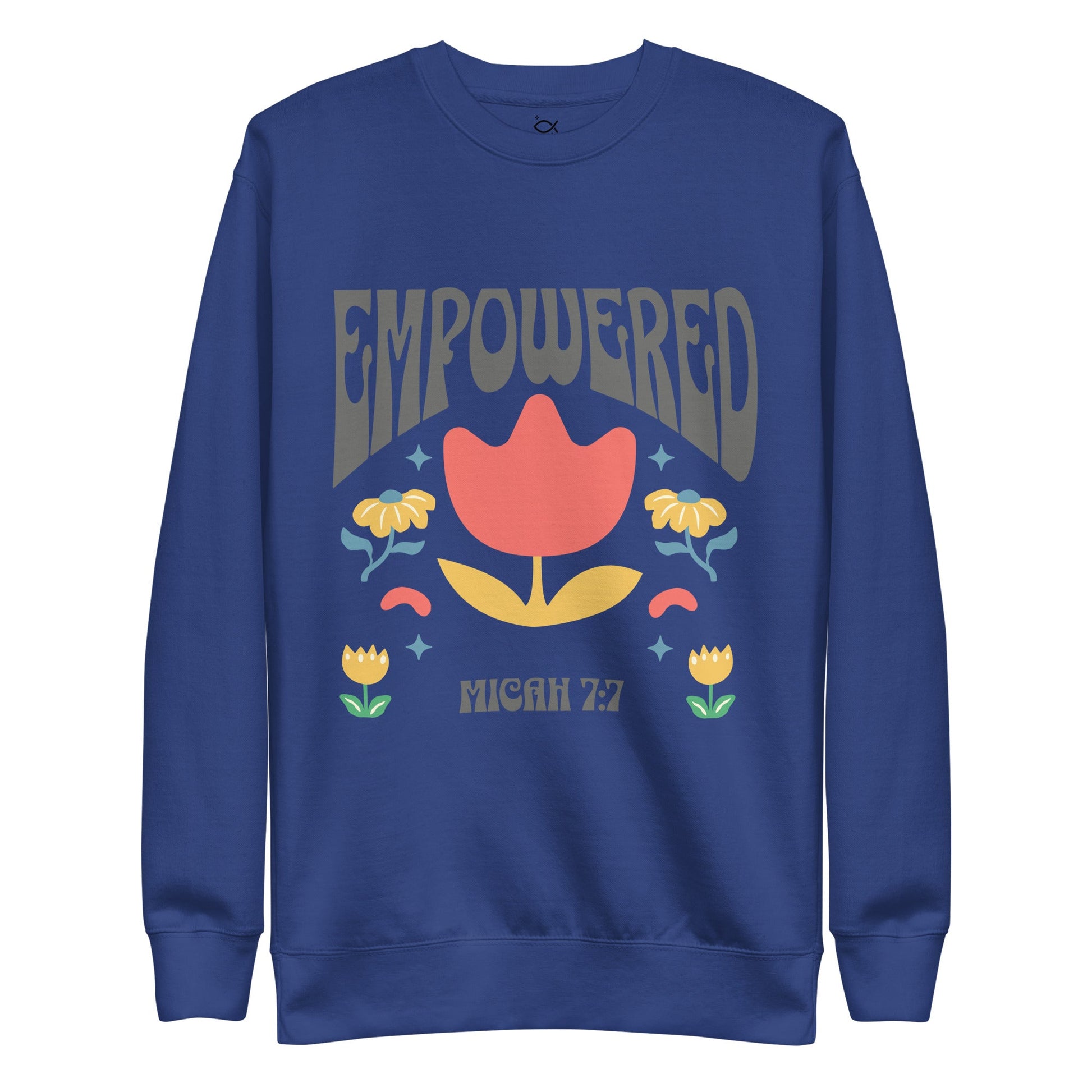 ✝️ Empowered Micah 7:7 Sweatshirt – Faith - Inspired Christian Apparel | sweatshirts – GodSpeed Threads